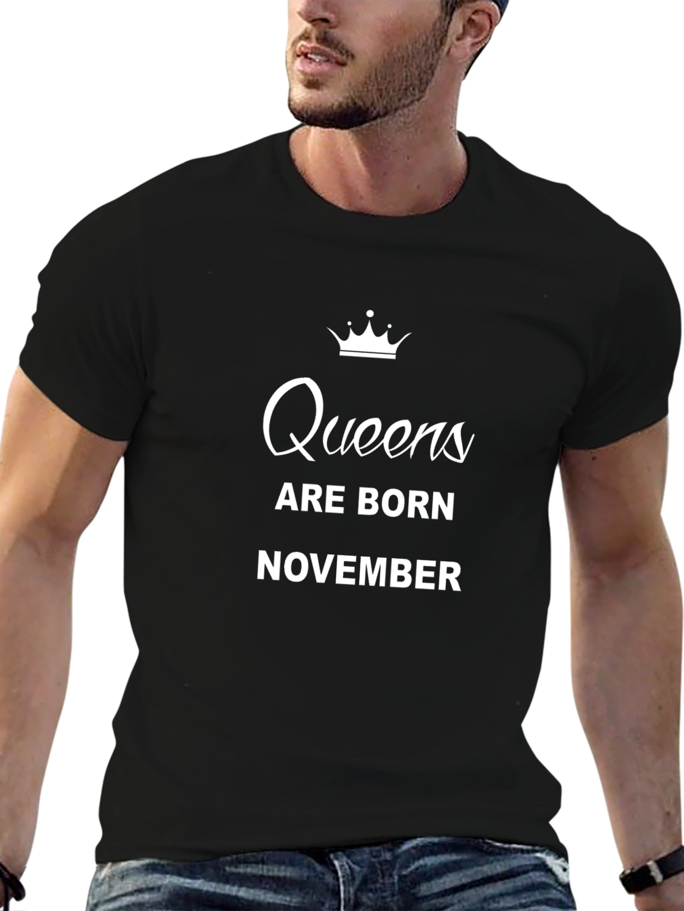 Queens Born in November - Graphic T-Shirt