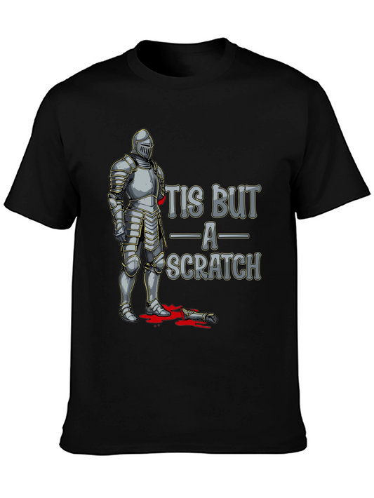 Tis But A Scratch Knight Humor T-Shirt