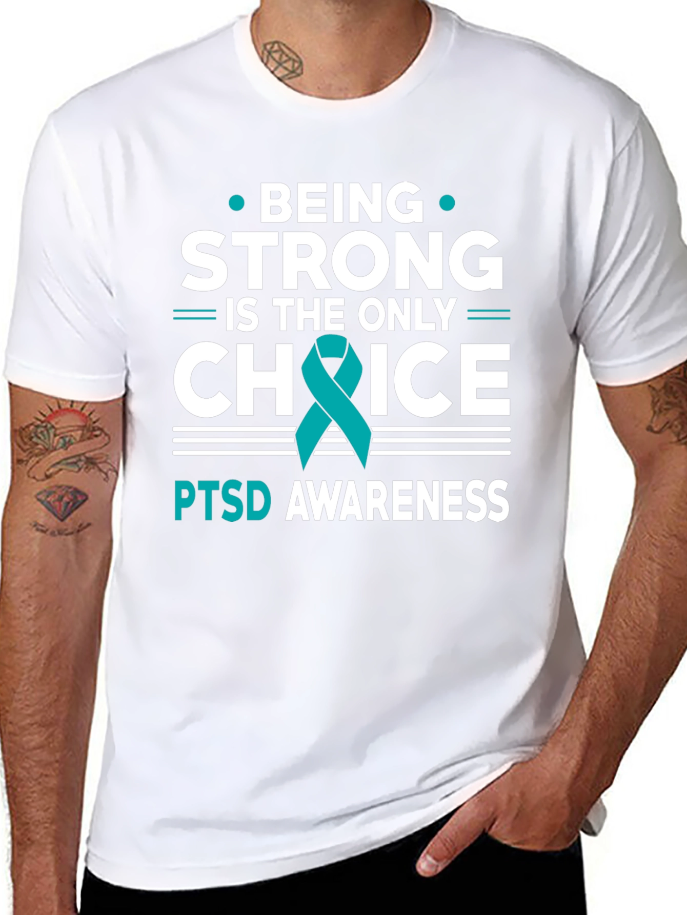 PTSD Awareness T-Shirt - Be Strong
