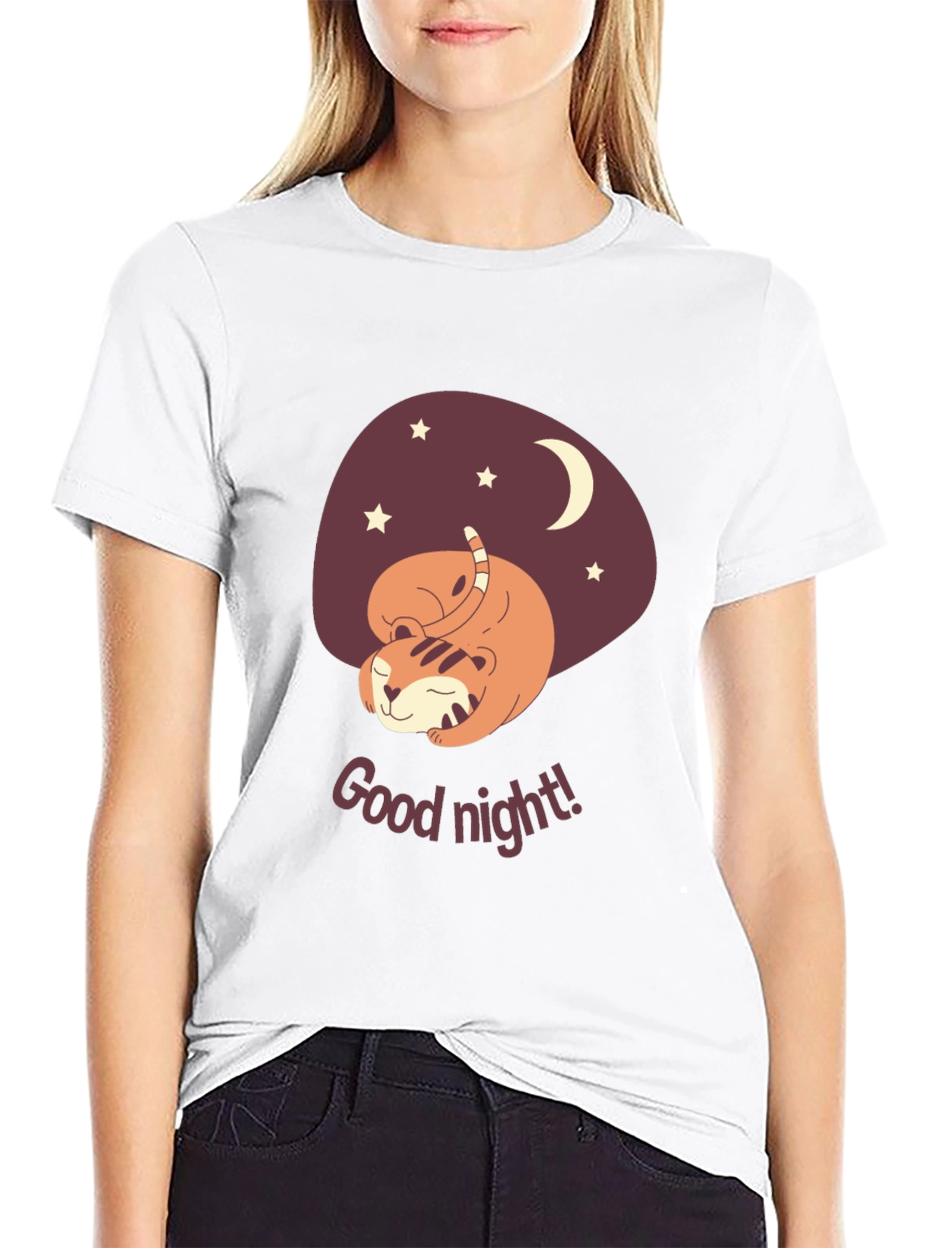Good Night Tiger Graphic Tee