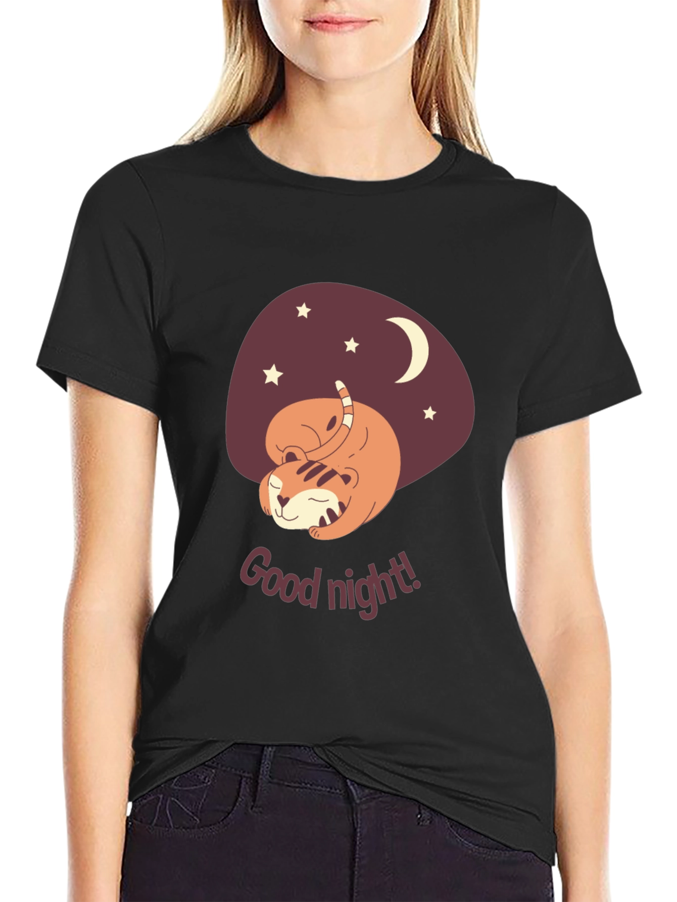 Good Night Tiger Graphic Tee