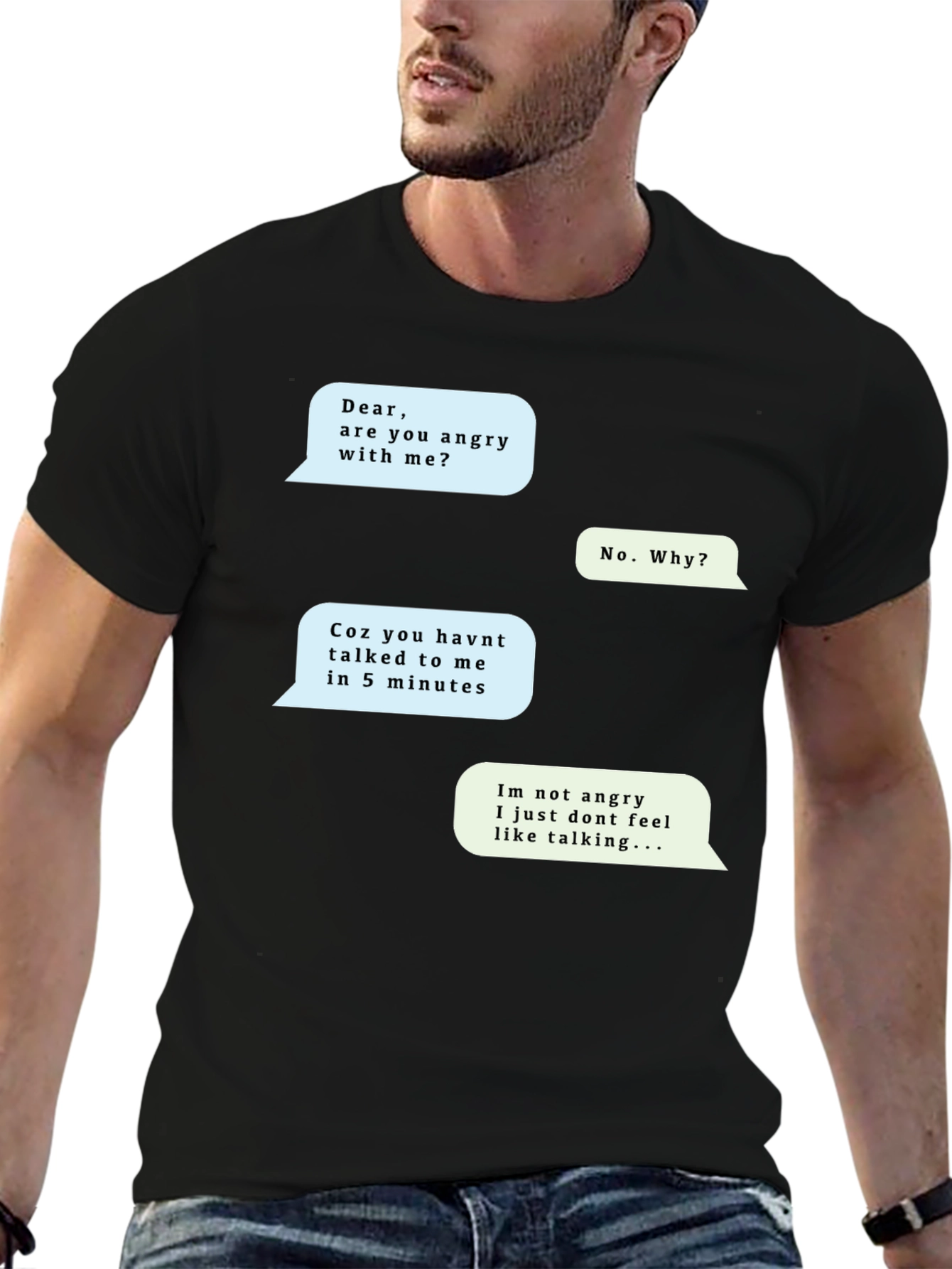 Funny Text Message T-Shirt