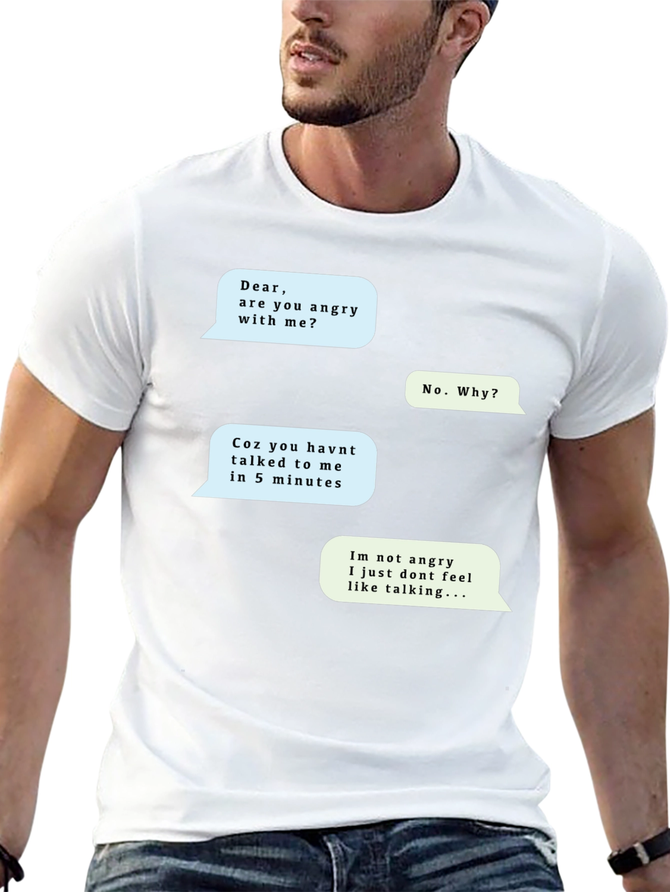 Funny Text Message T-Shirt