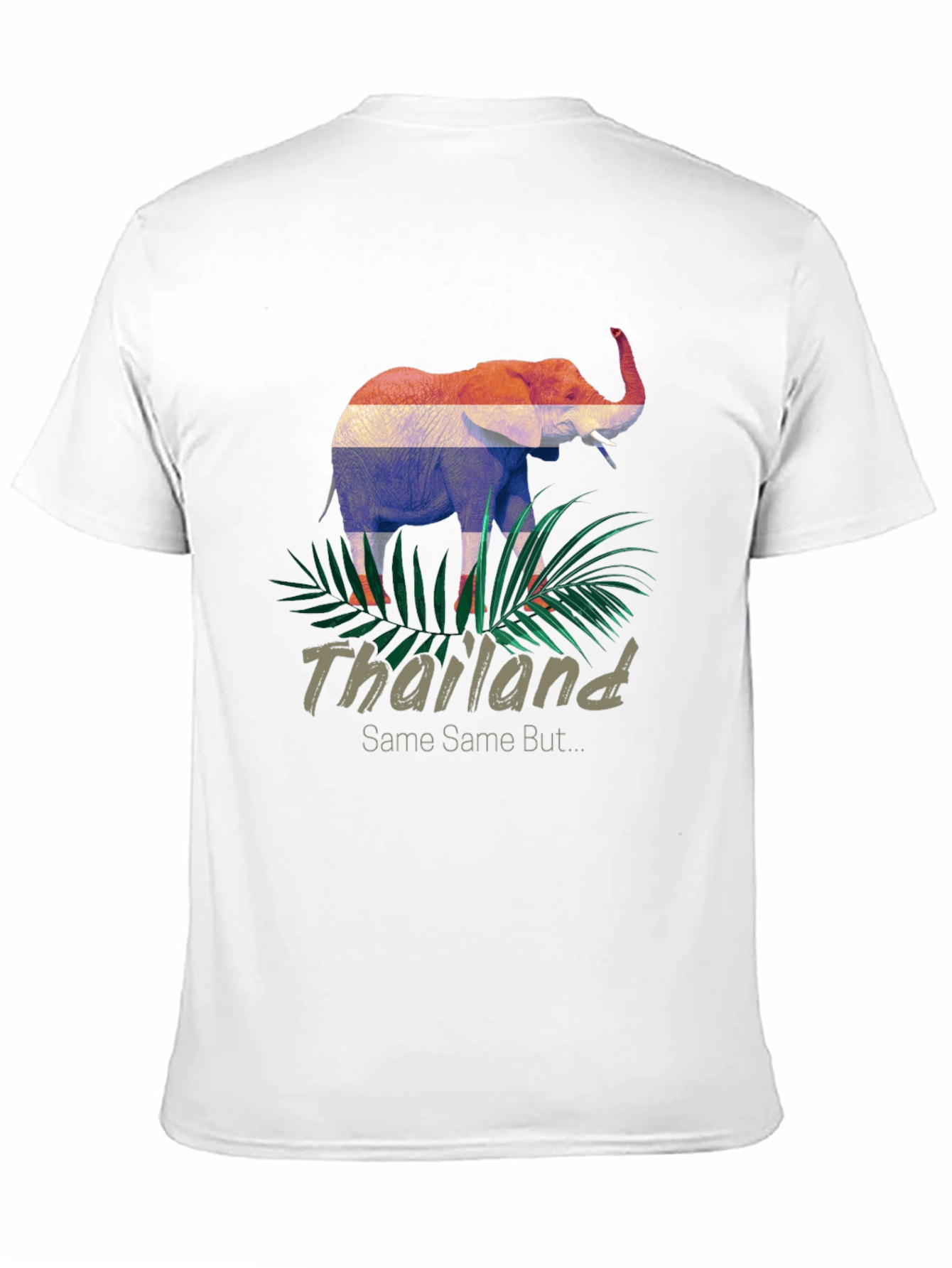 Thailand Elephant T-Shirt - Tropical Design
