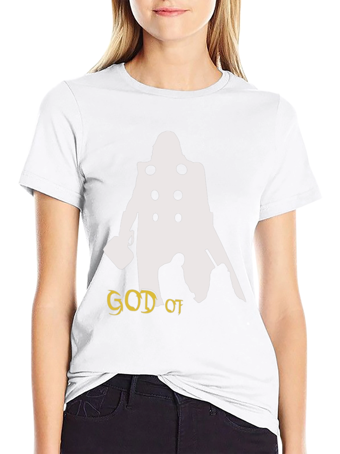 God of Thunder Black T-Shirt
