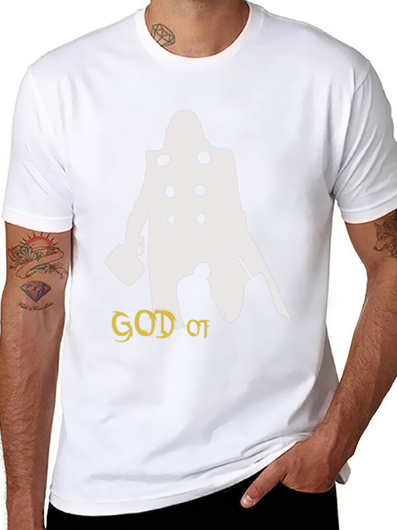 God of Thunder Black T-Shirt