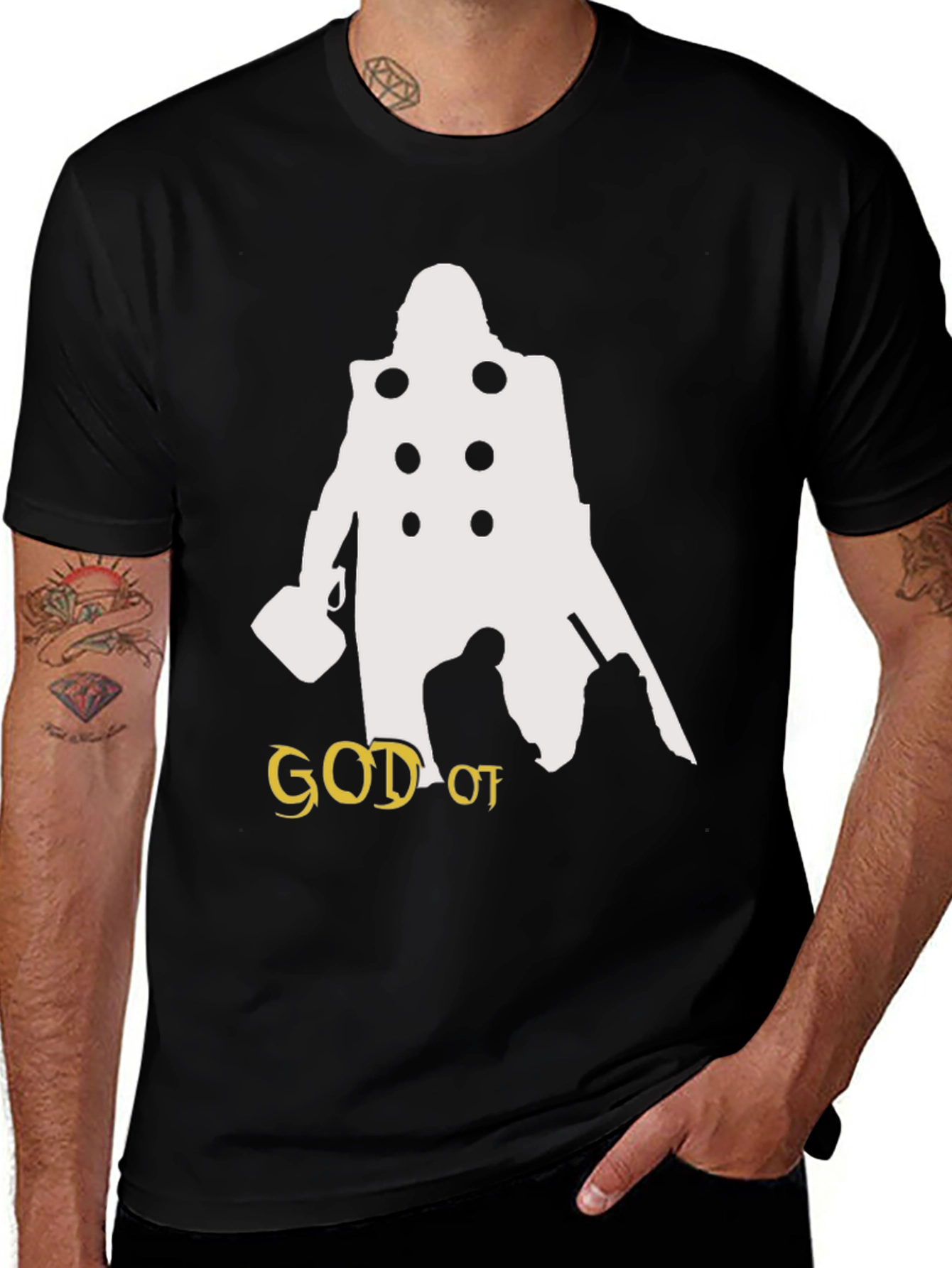 God of Thunder Black T-Shirt