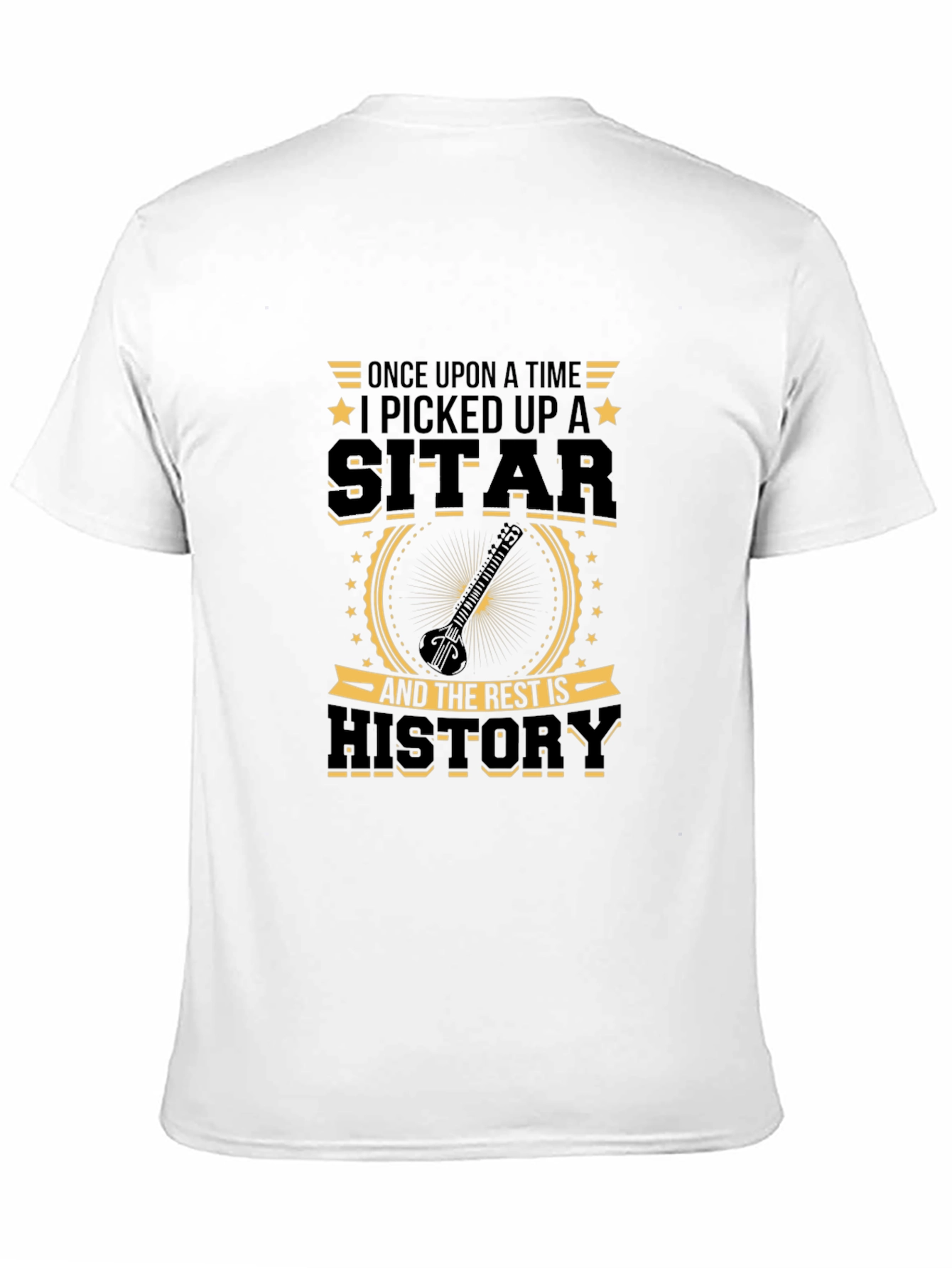 Sitar Player T-Shirt - Music History Tee