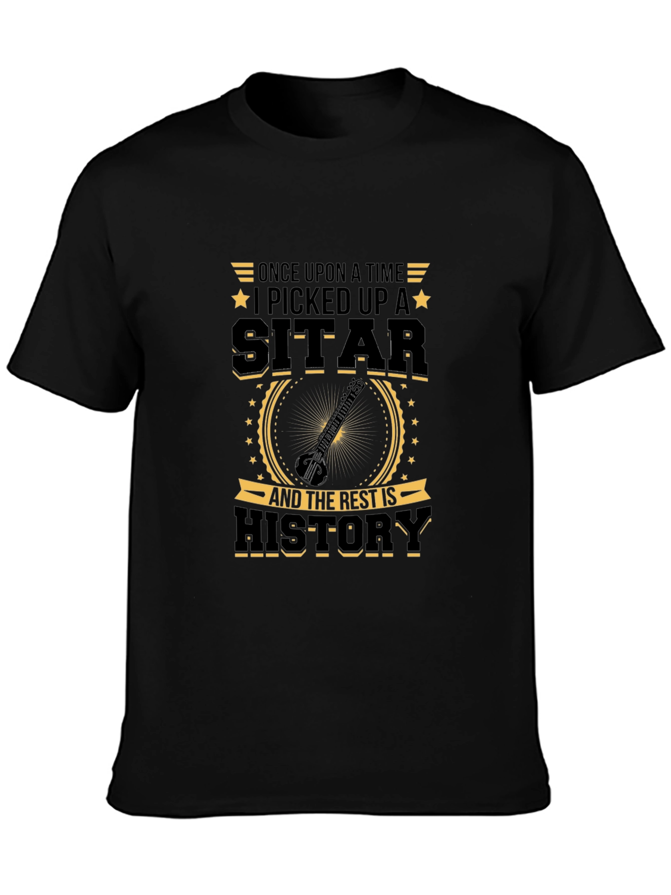 Sitar Player T-Shirt - Music History Tee