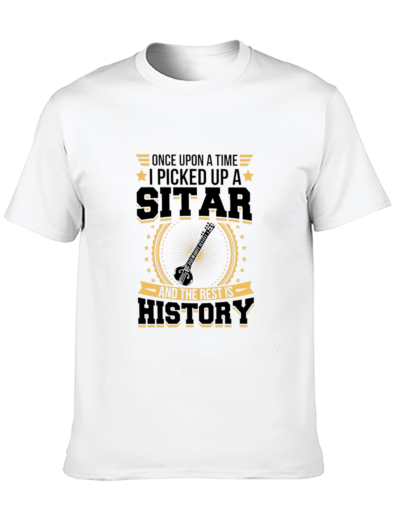 Sitar Player T-Shirt - Music History Tee