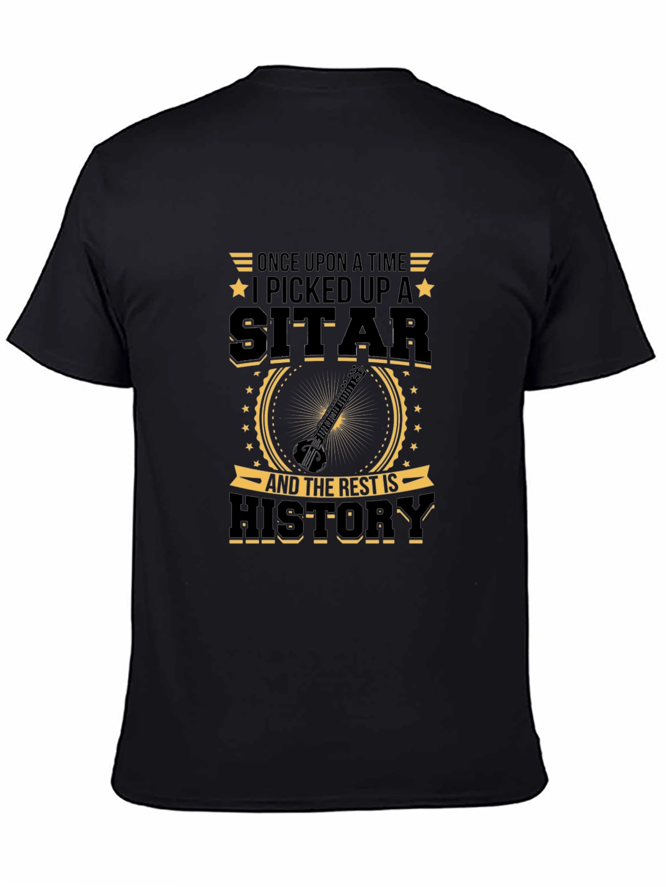 Sitar Player T-Shirt - Music History Tee