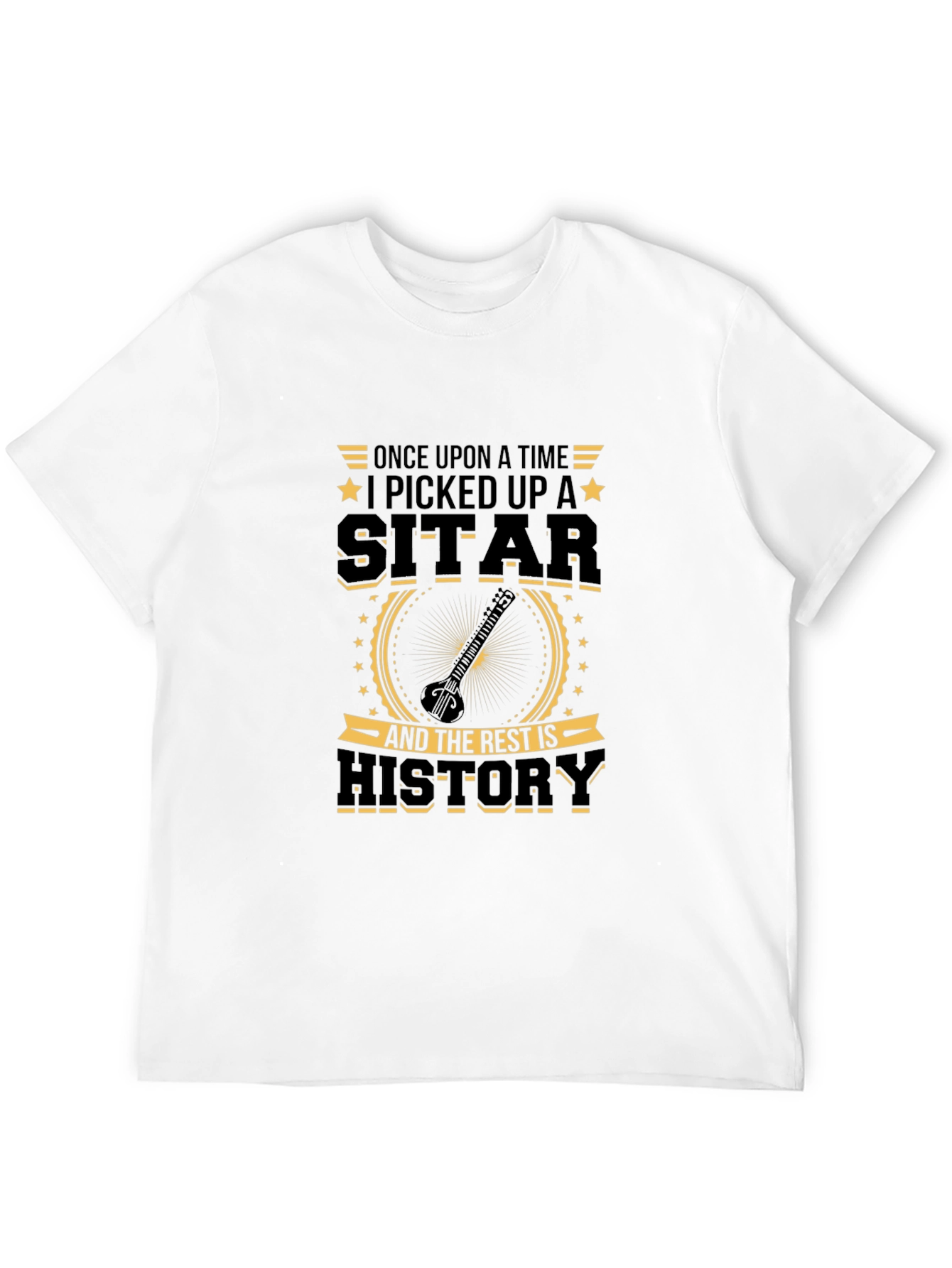 Sitar Player T-Shirt - Music History Tee
