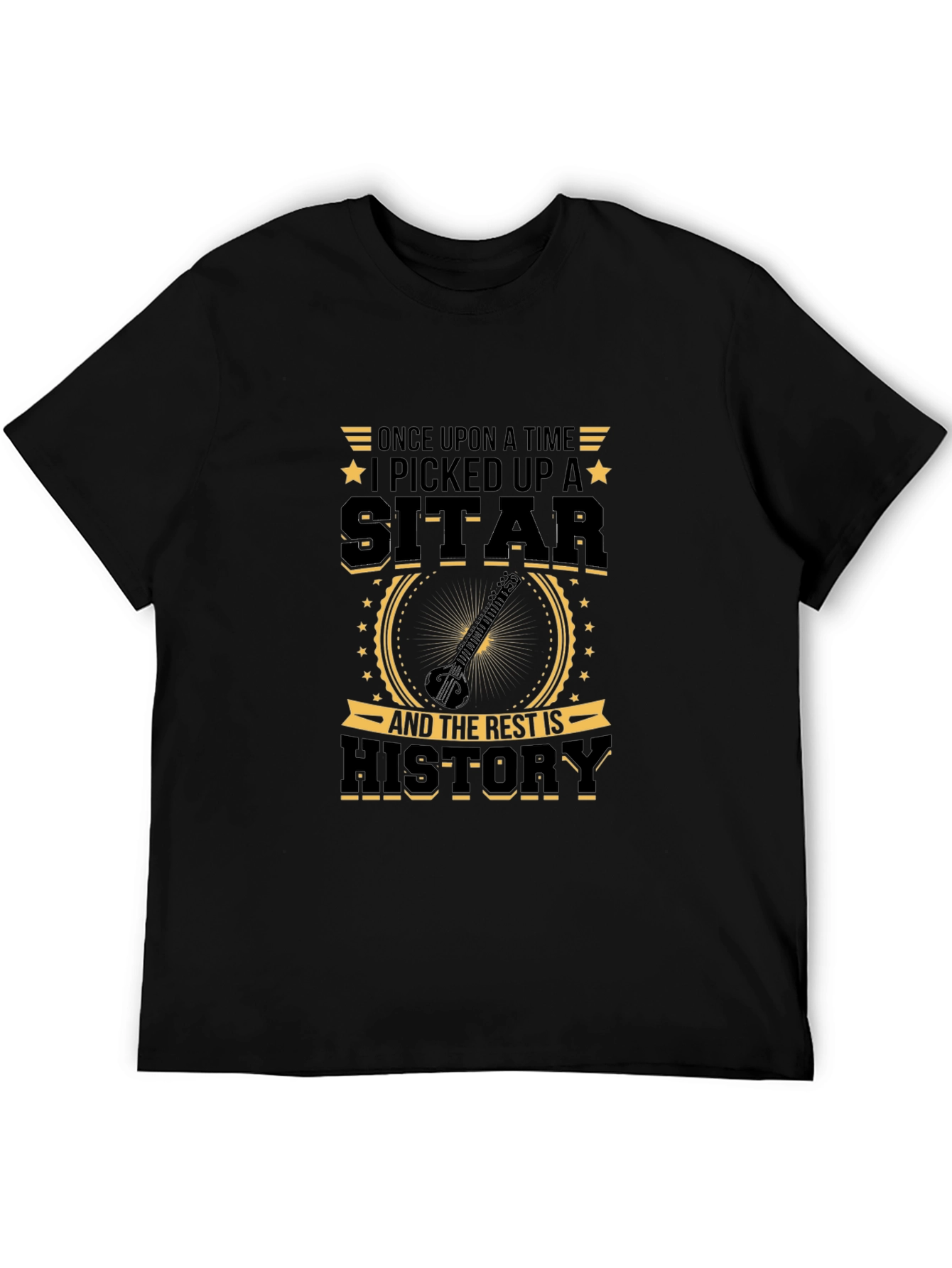 Sitar Player T-Shirt - Music History Tee