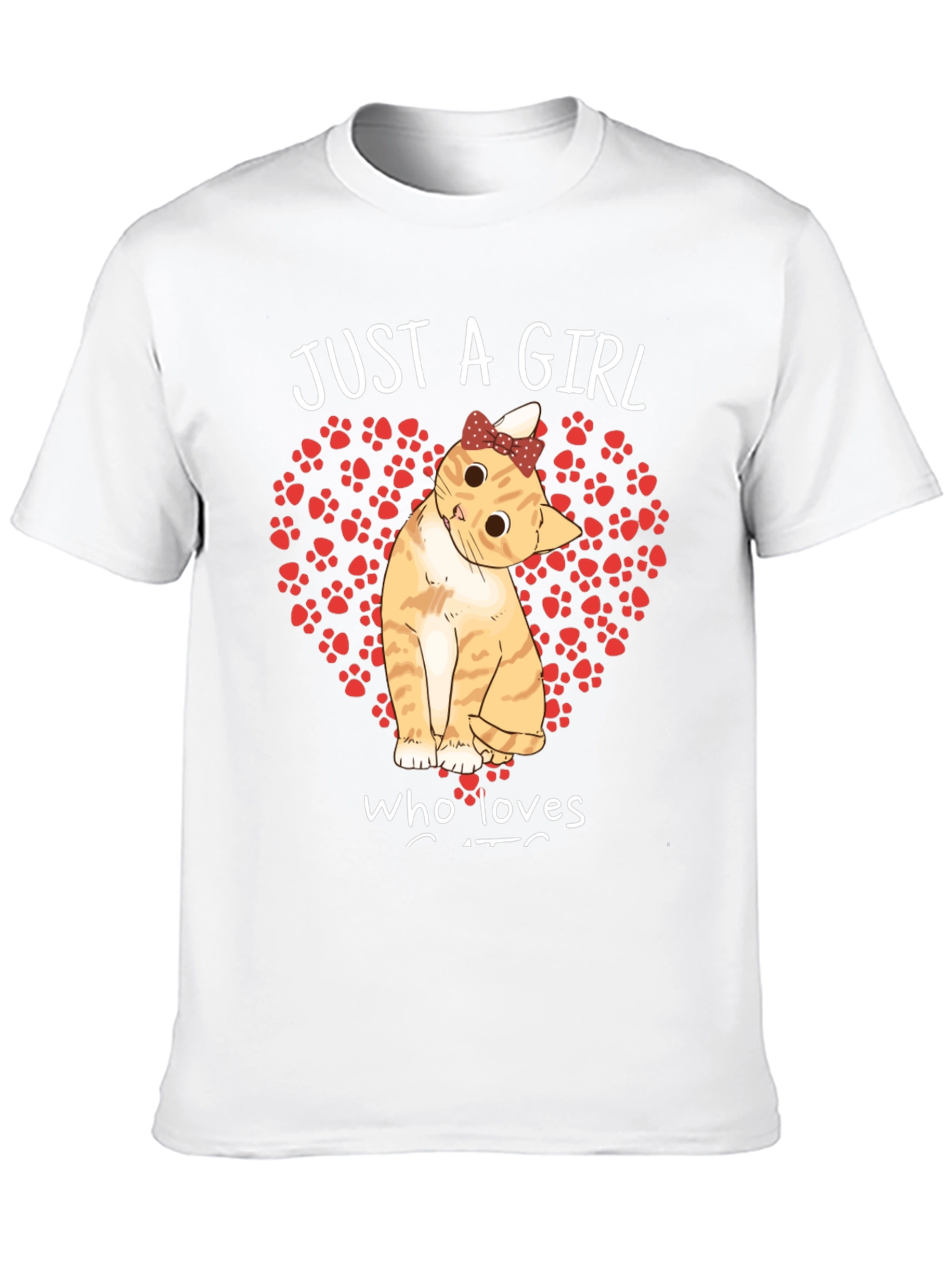Just A Girl Who Loves Cats T-Shirt