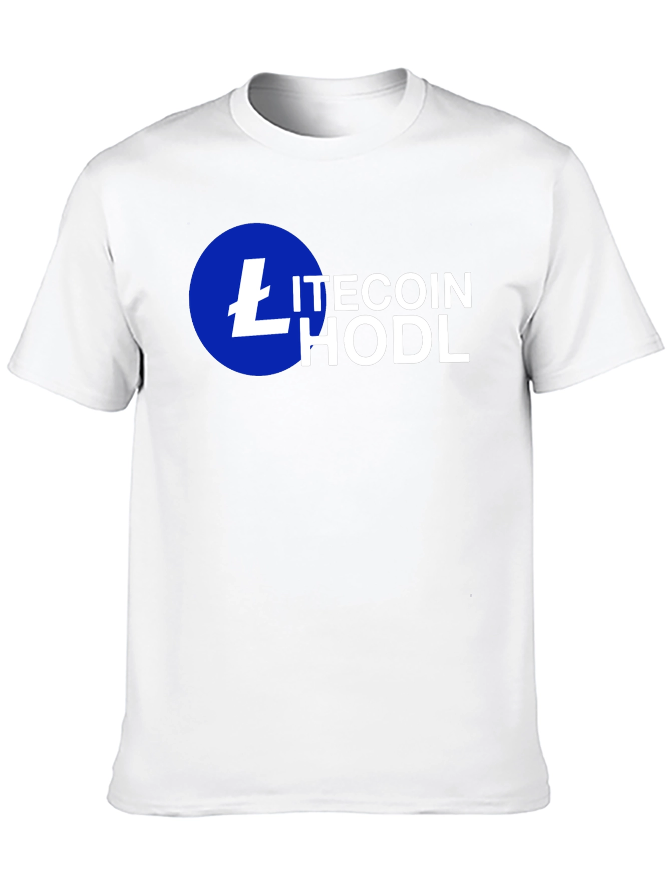 Litecoin HODL Crypto T-Shirt - Black