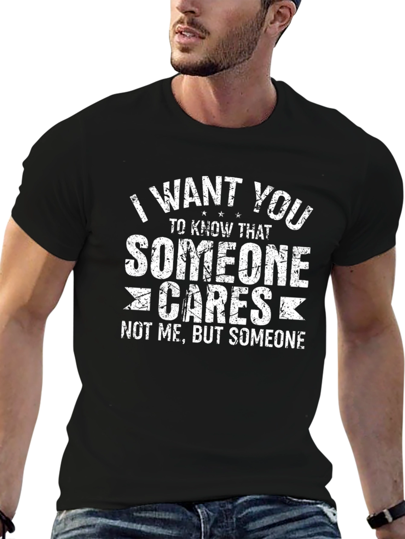 Humorous Someone Cares Graphic Tee