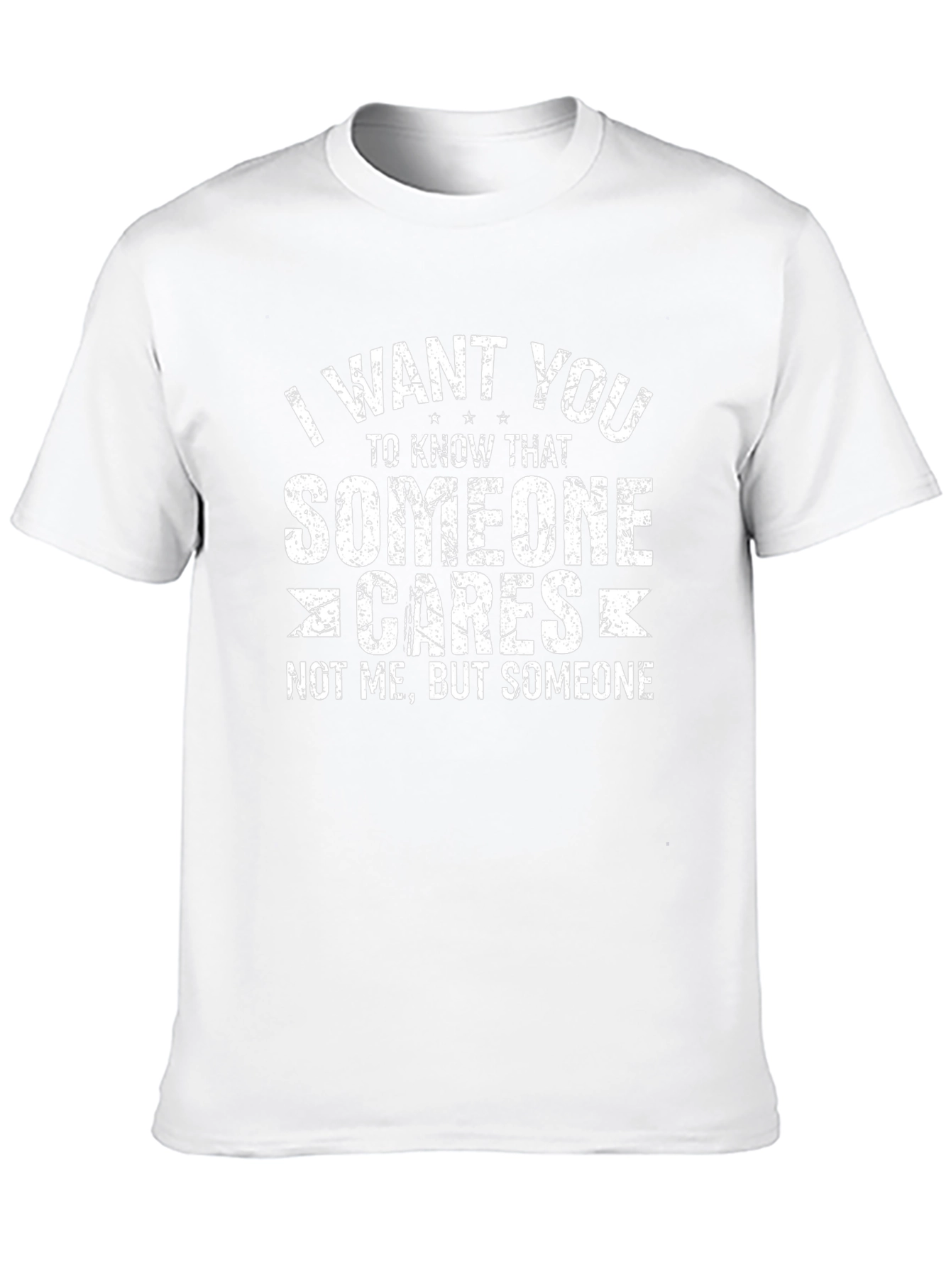 Humorous Someone Cares Graphic Tee