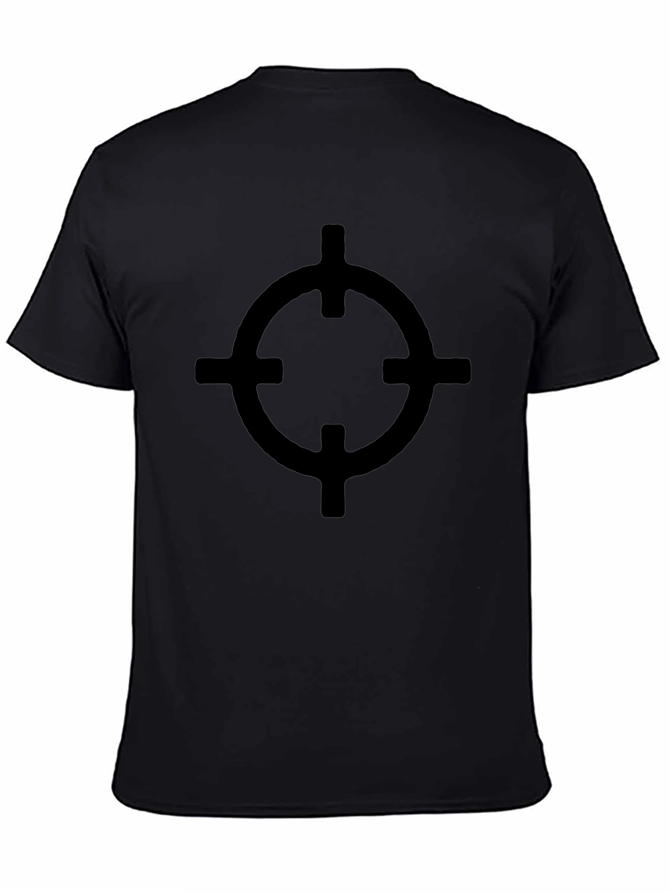 Target Graphic Black T-Shirt - Casual Style