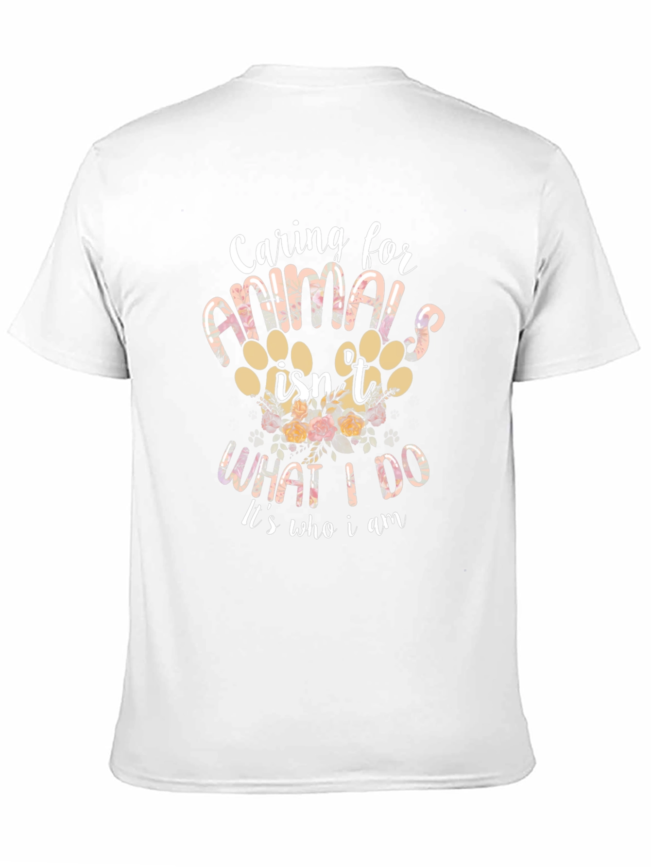 Caring for Animals Graphic T-Shirt