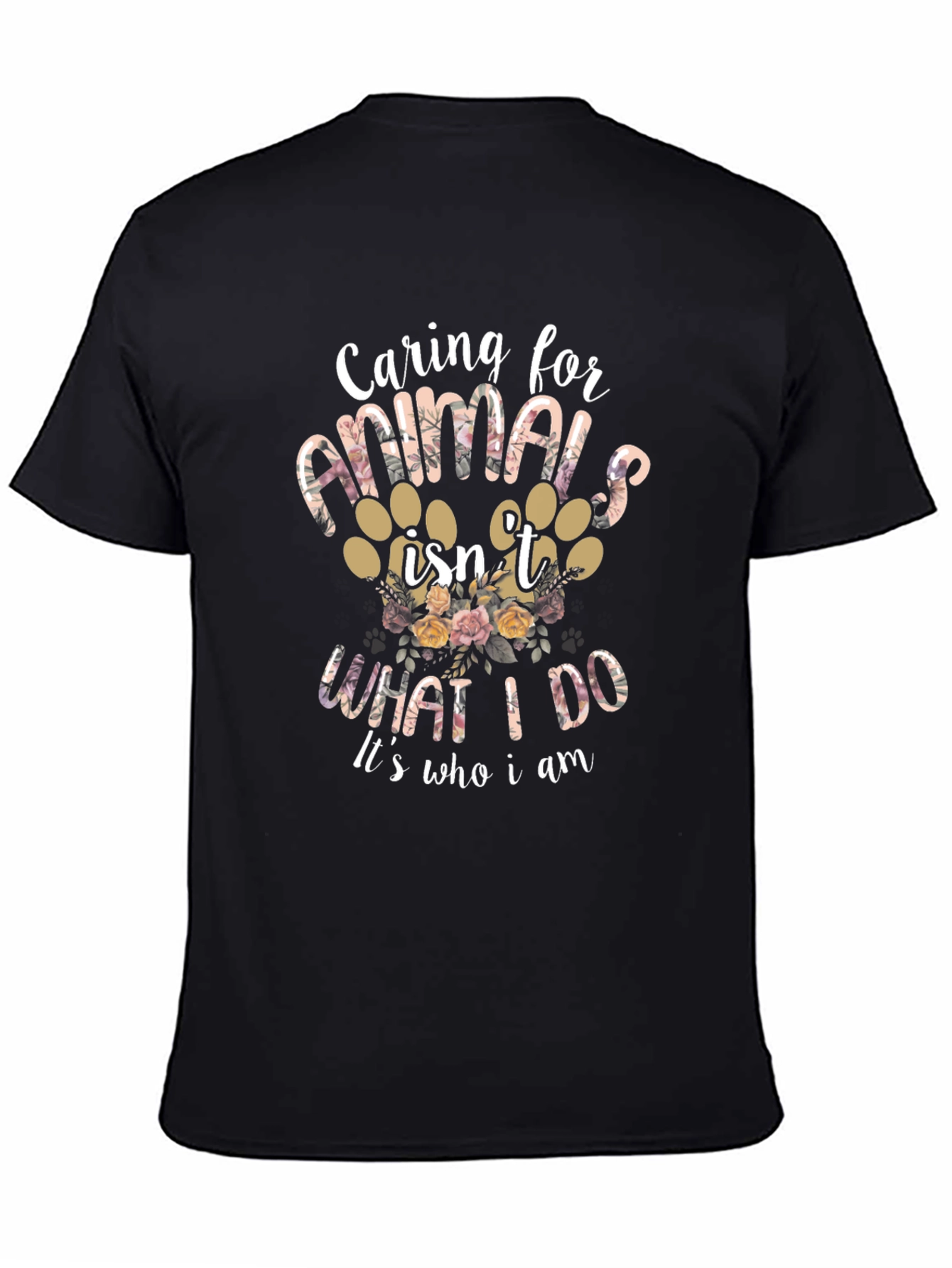 Caring for Animals Graphic T-Shirt