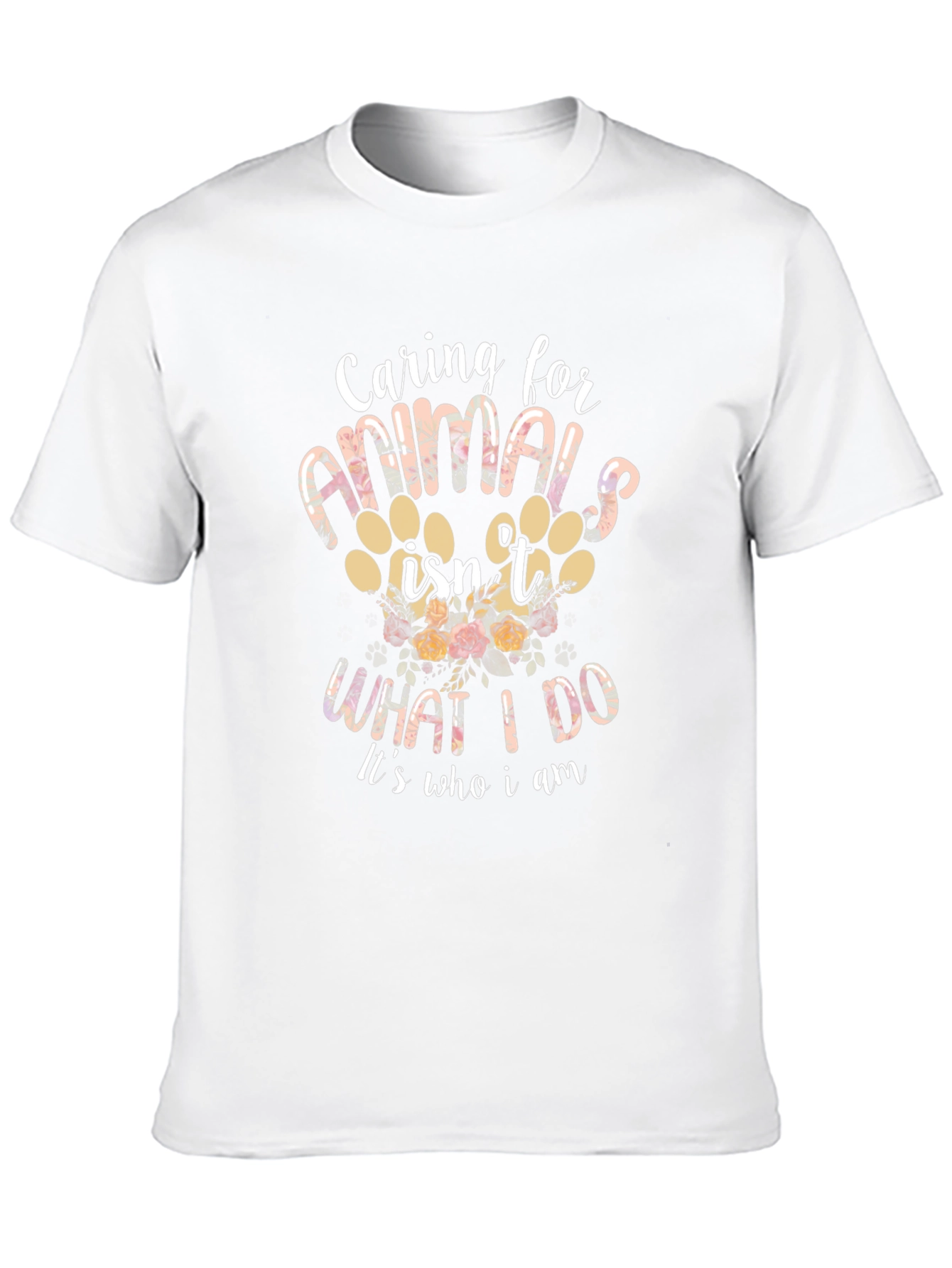 Caring for Animals Graphic T-Shirt