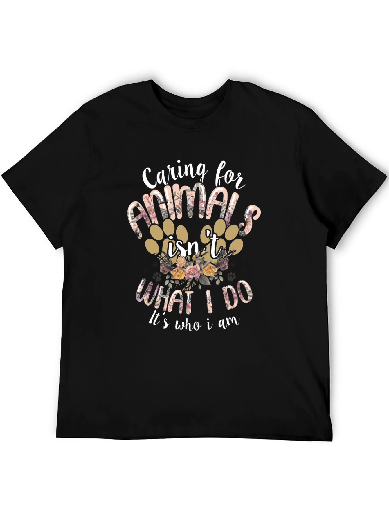Caring for Animals Graphic T-Shirt