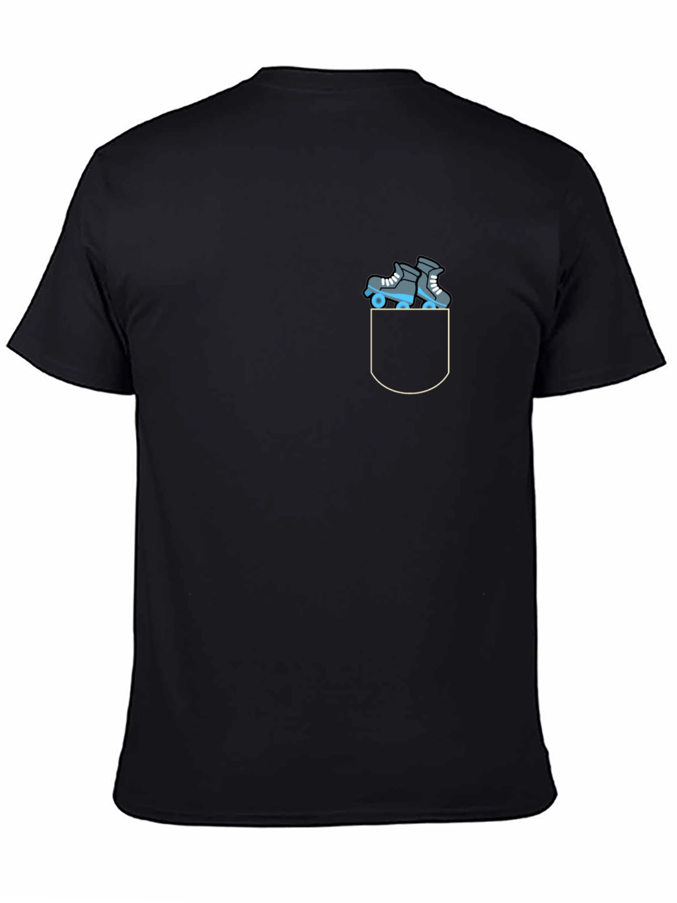 Skate Pocket Black T-Shirt