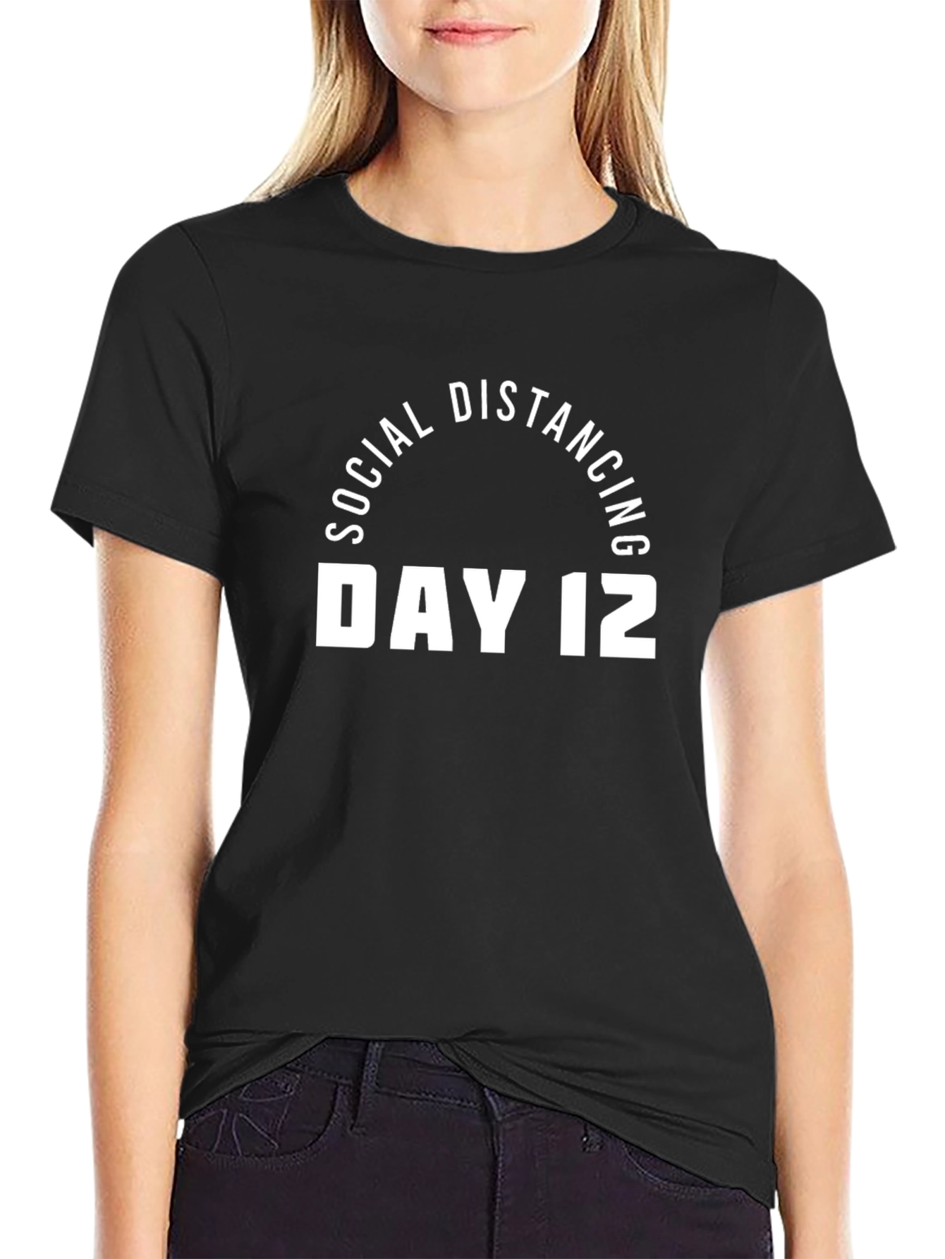Social Distancing Day 12 T-Shirt