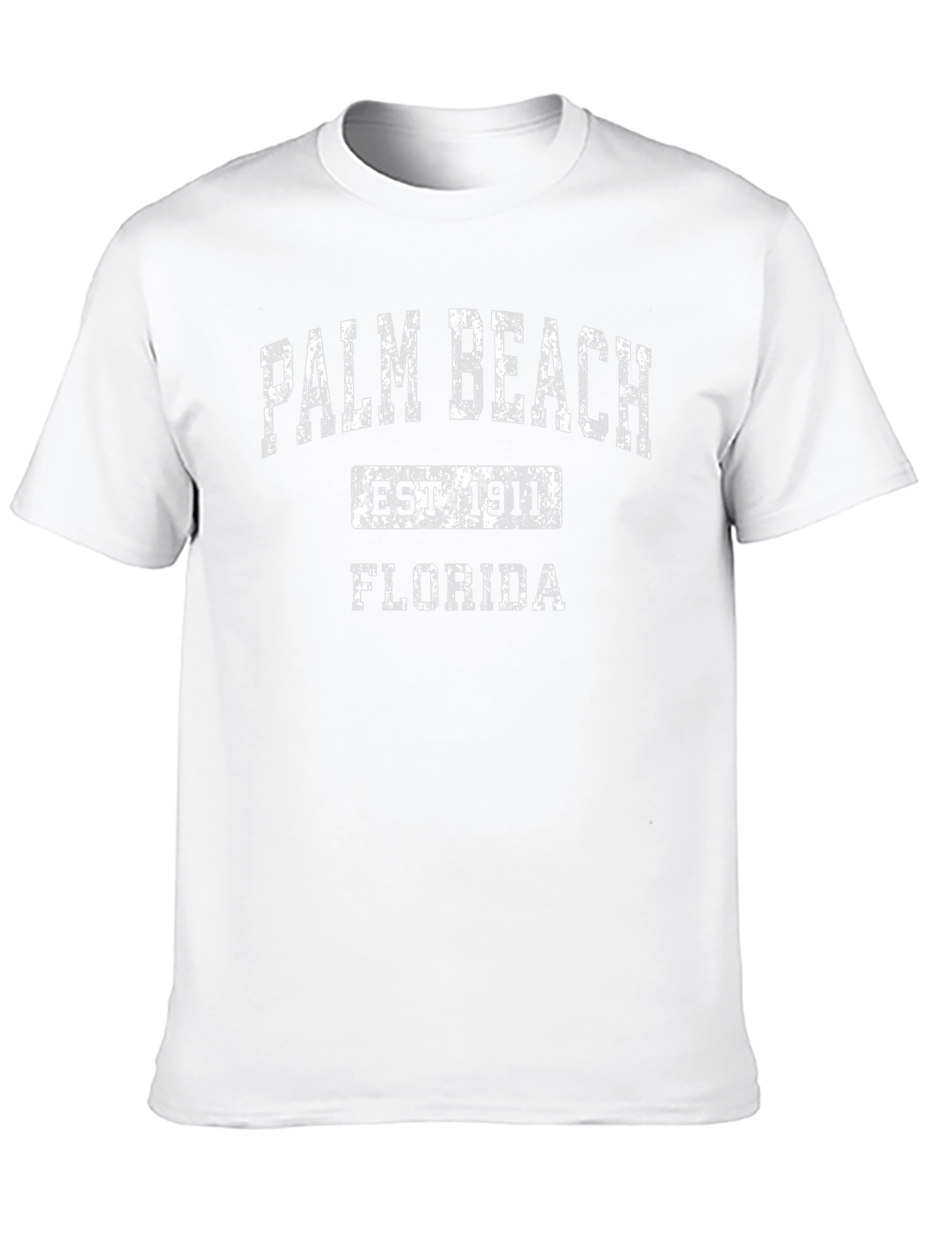 Palm Beach Florida Est. 1911 Black T-Shirt