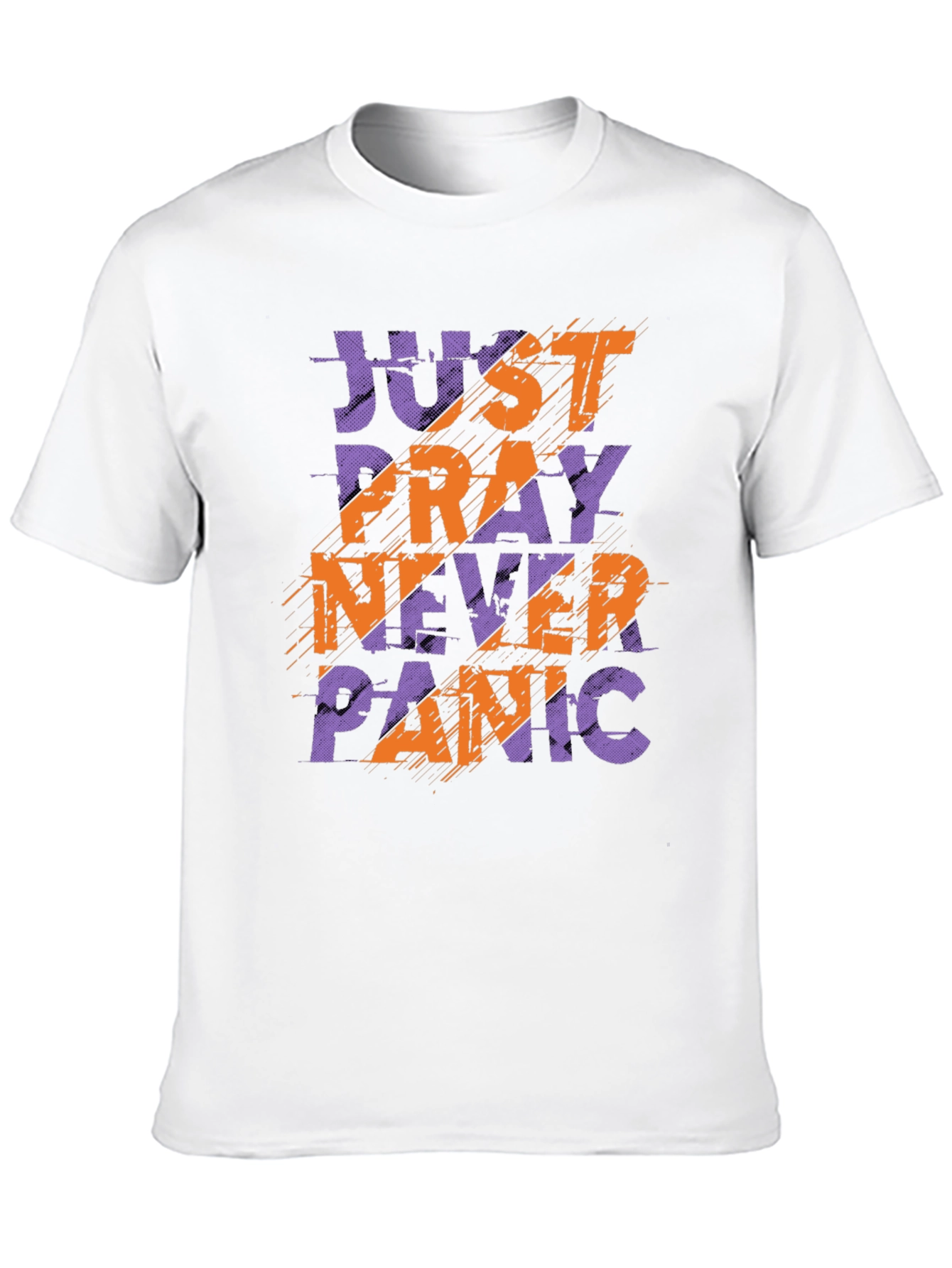 Just Pray T-Shirt - Never Panic Graphic Tee