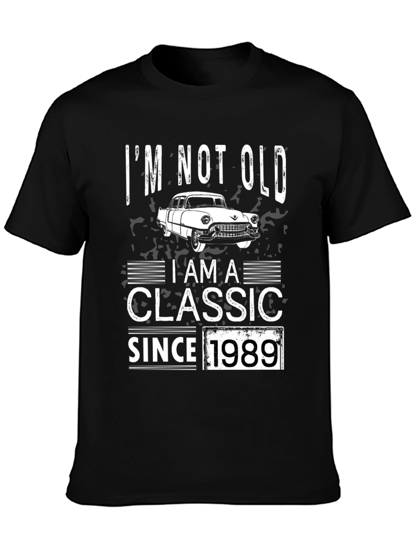 Classic Since 1989 Black Graphic Tee