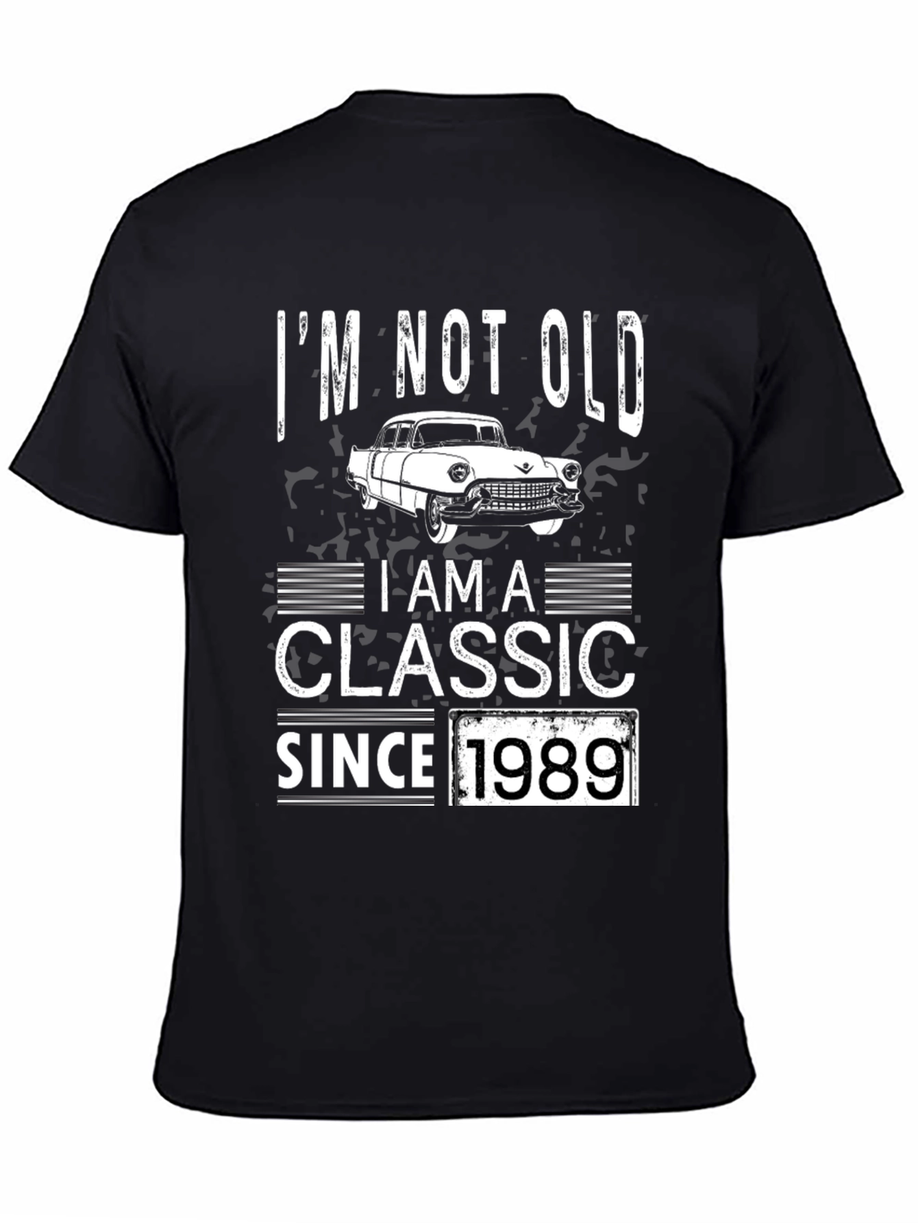 Classic Since 1989 Black Graphic Tee