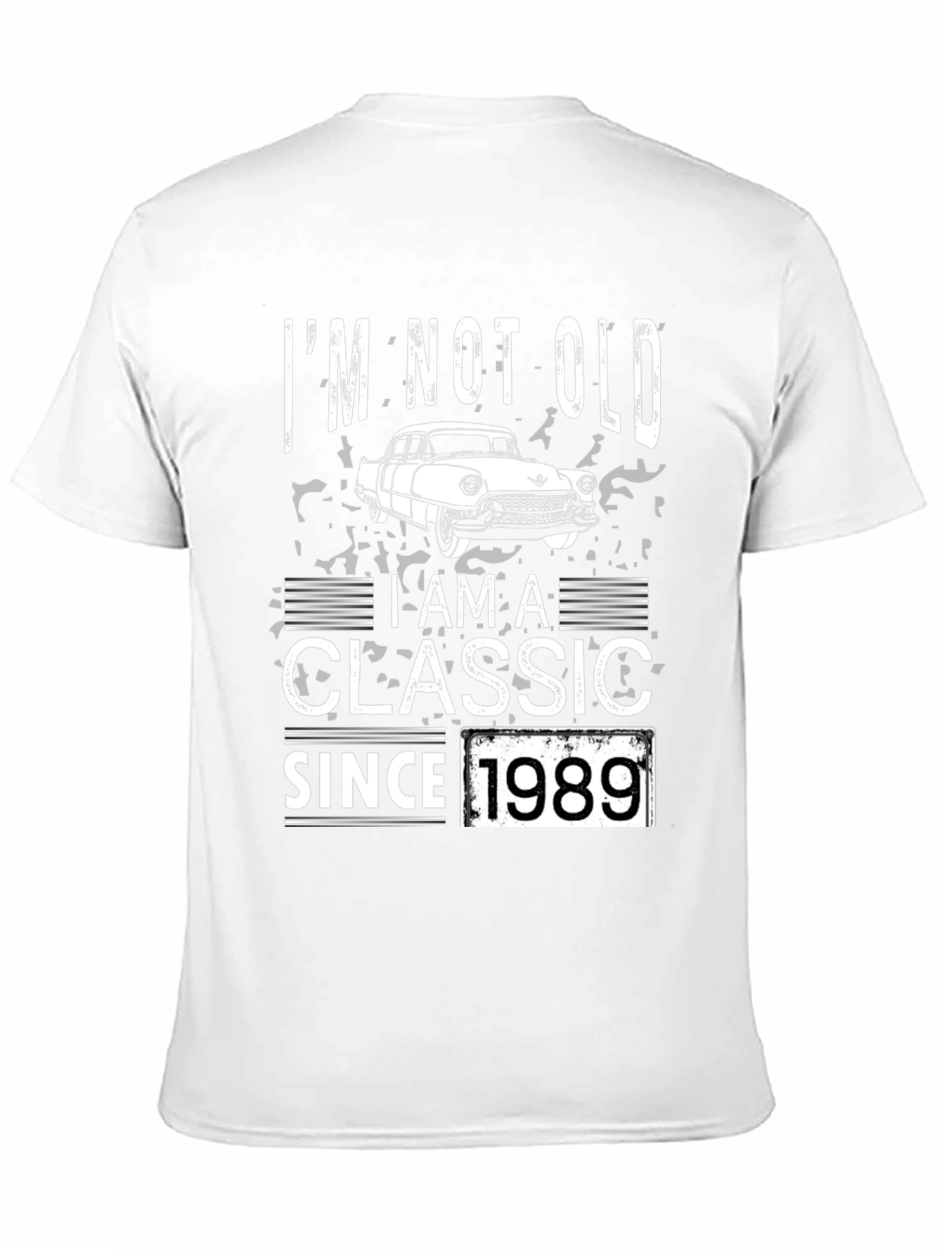 Classic Since 1989 Black Graphic Tee