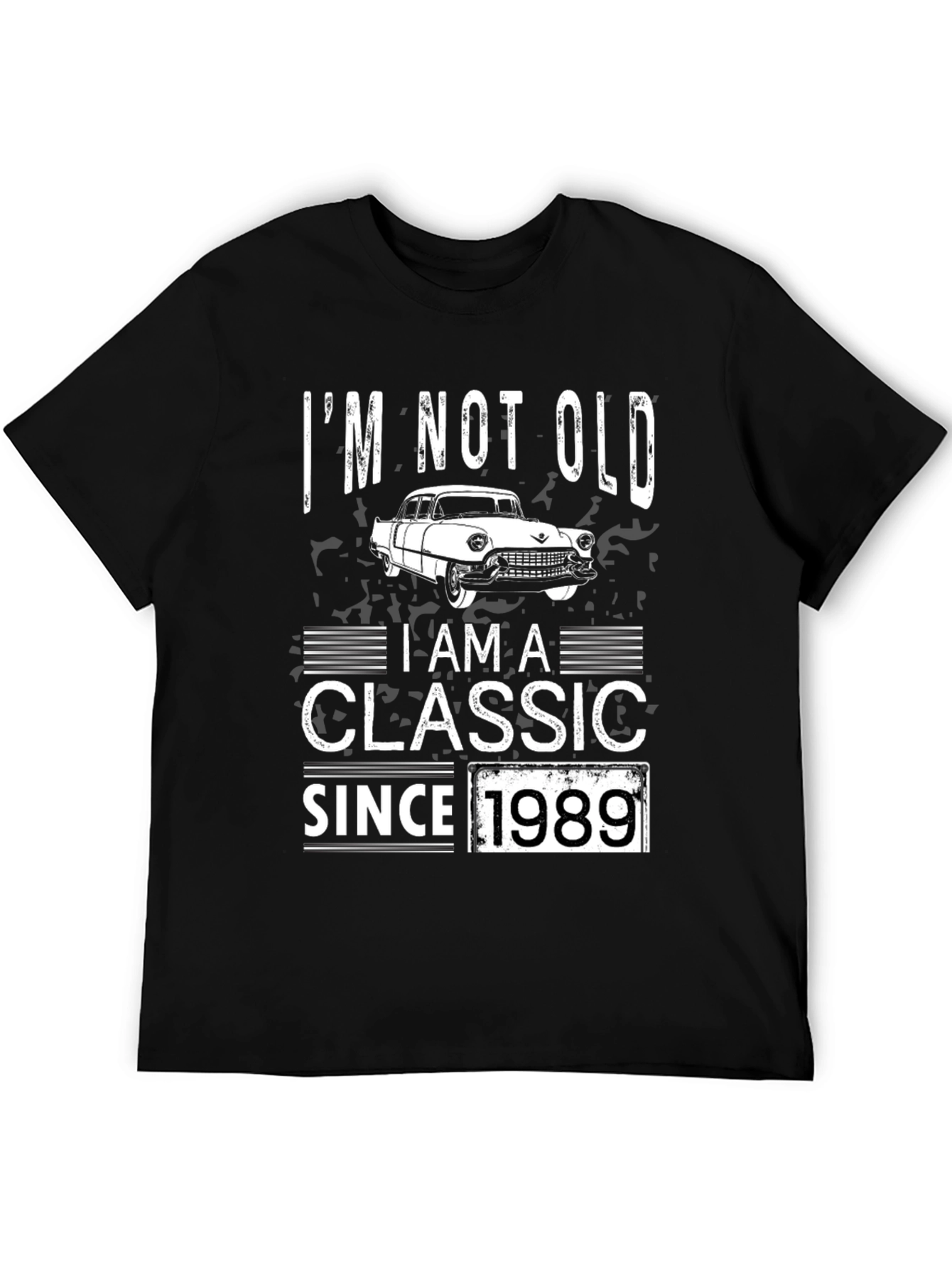 Classic Since 1989 Black Graphic Tee