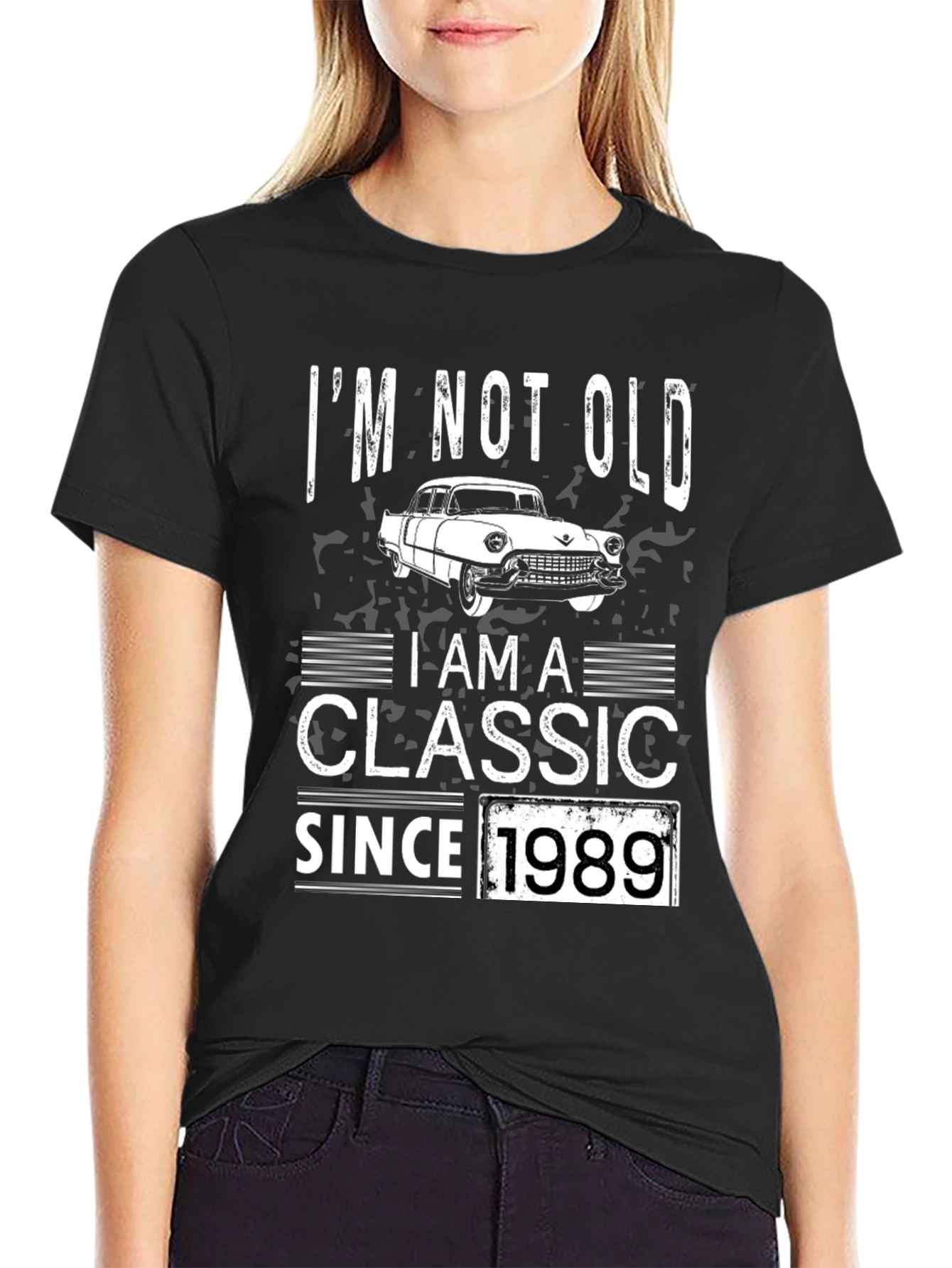 Classic Since 1989 Black Graphic Tee