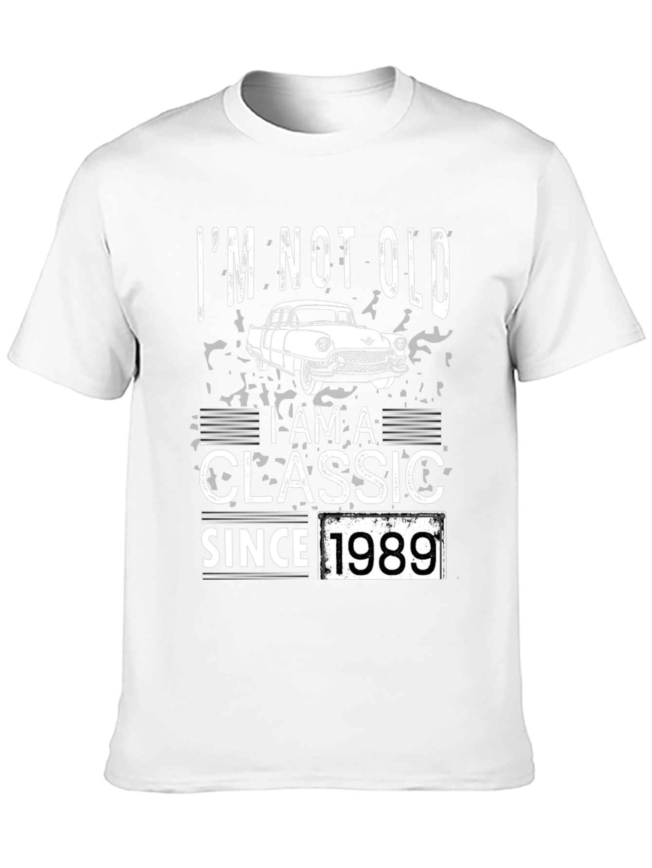 Classic Since 1989 Black Graphic Tee