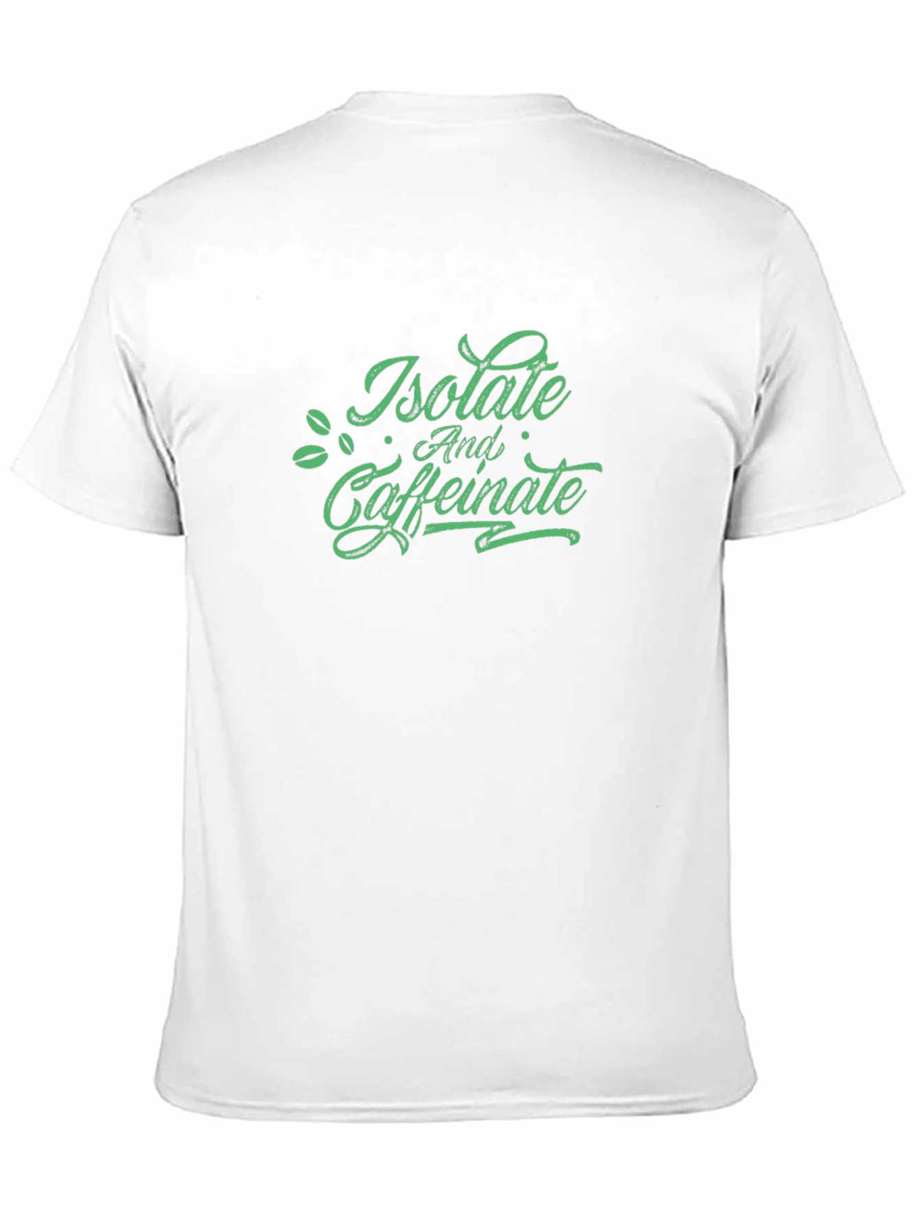 Isolate and Caffeinate Graphic T-Shirt - Black