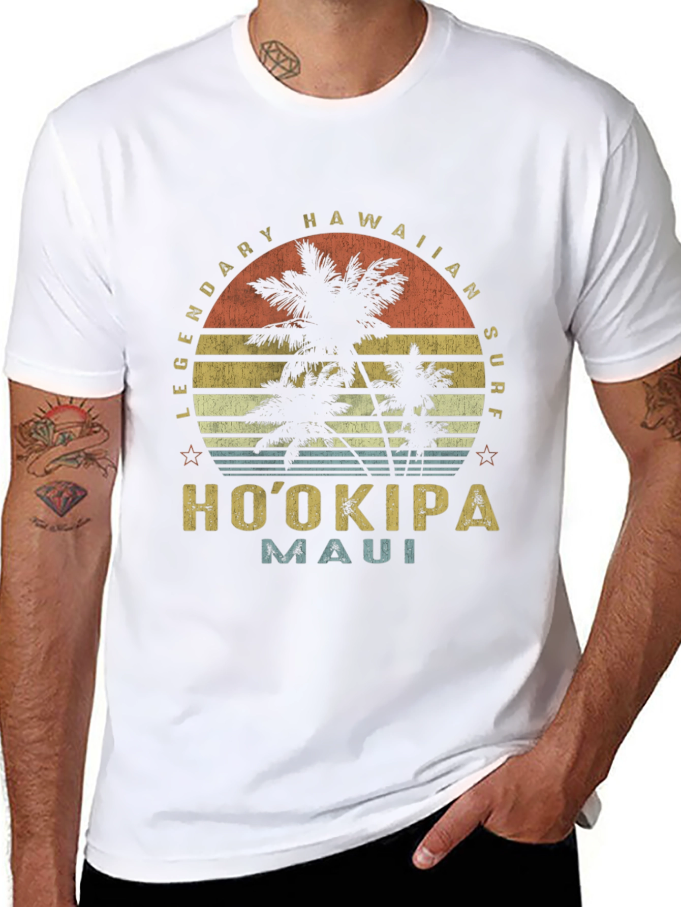 Legendary Hawaiian Surf T-Shirt - Hookipa Maui Tee
