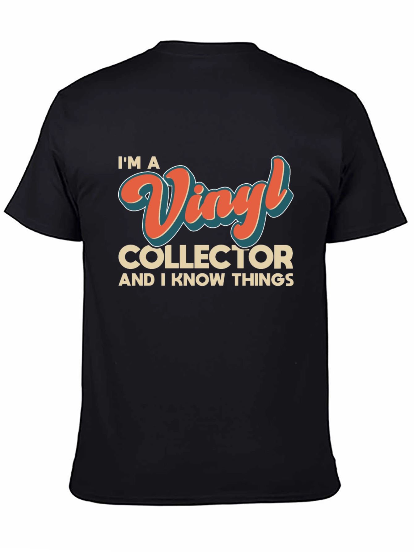 Vinyl Collector T-Shirt - Music Lover Apparel