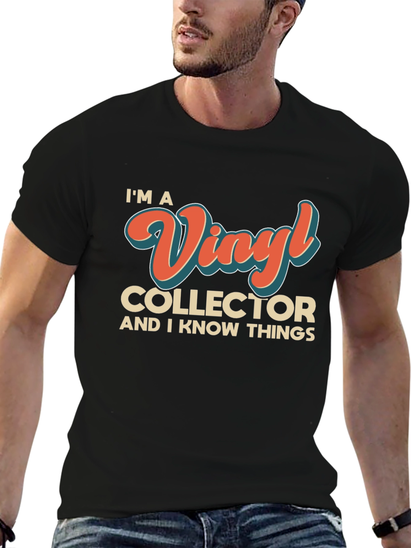 Vinyl Collector T-Shirt - Music Lover Apparel