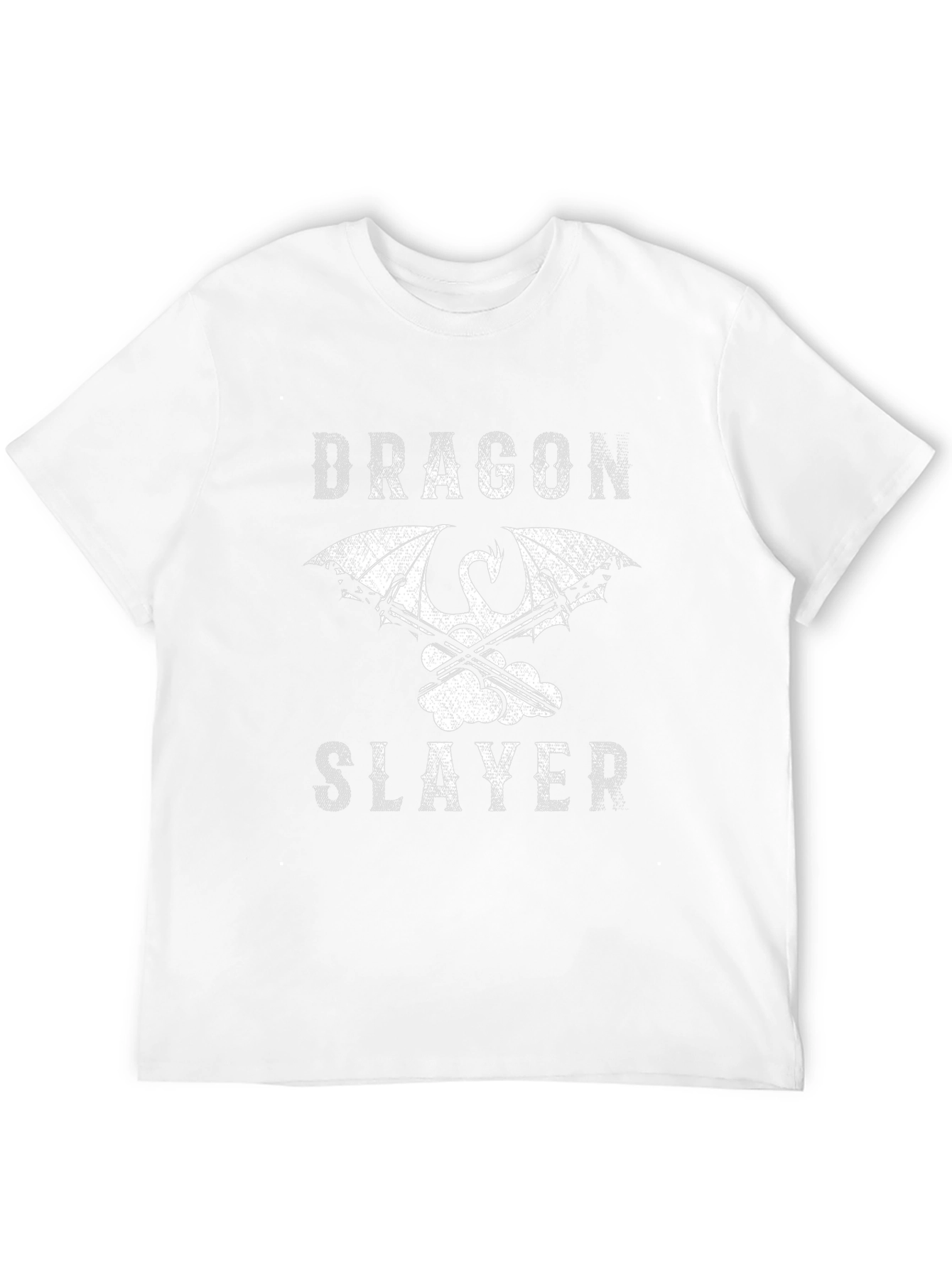 Dragon Slayer Graphic Tee - Fantasy Design T-Shirt