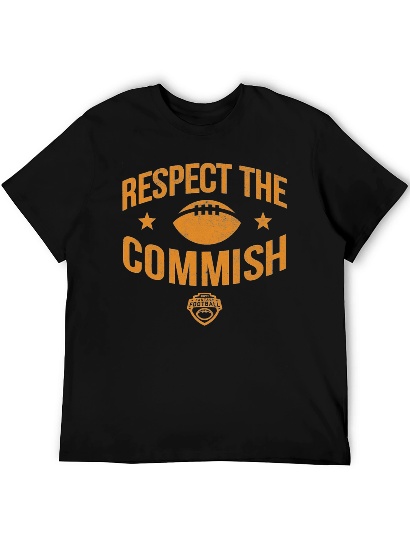 Respect the Commish Fantasy Football T-Shirt