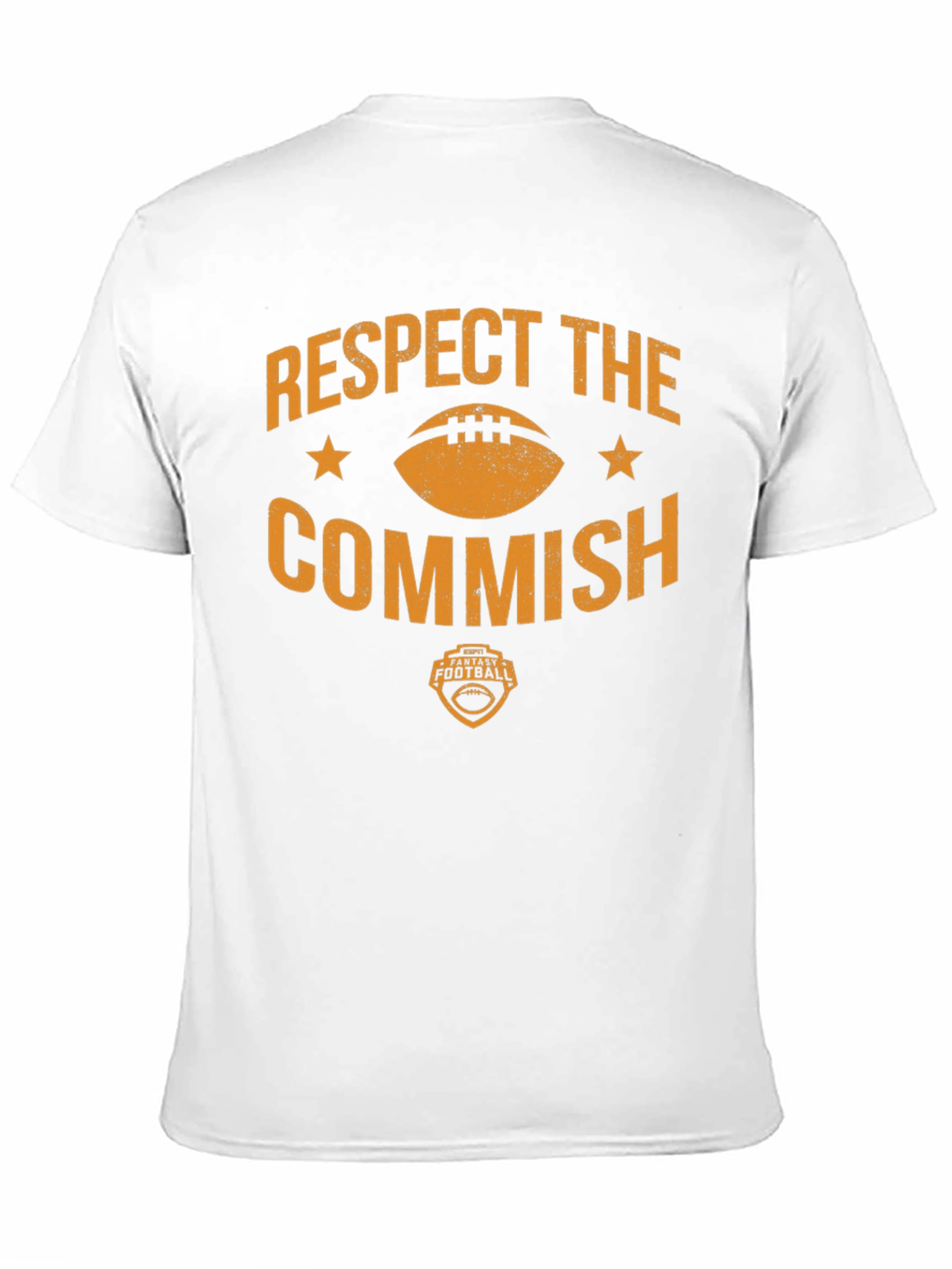 Respect the Commish Fantasy Football T-Shirt