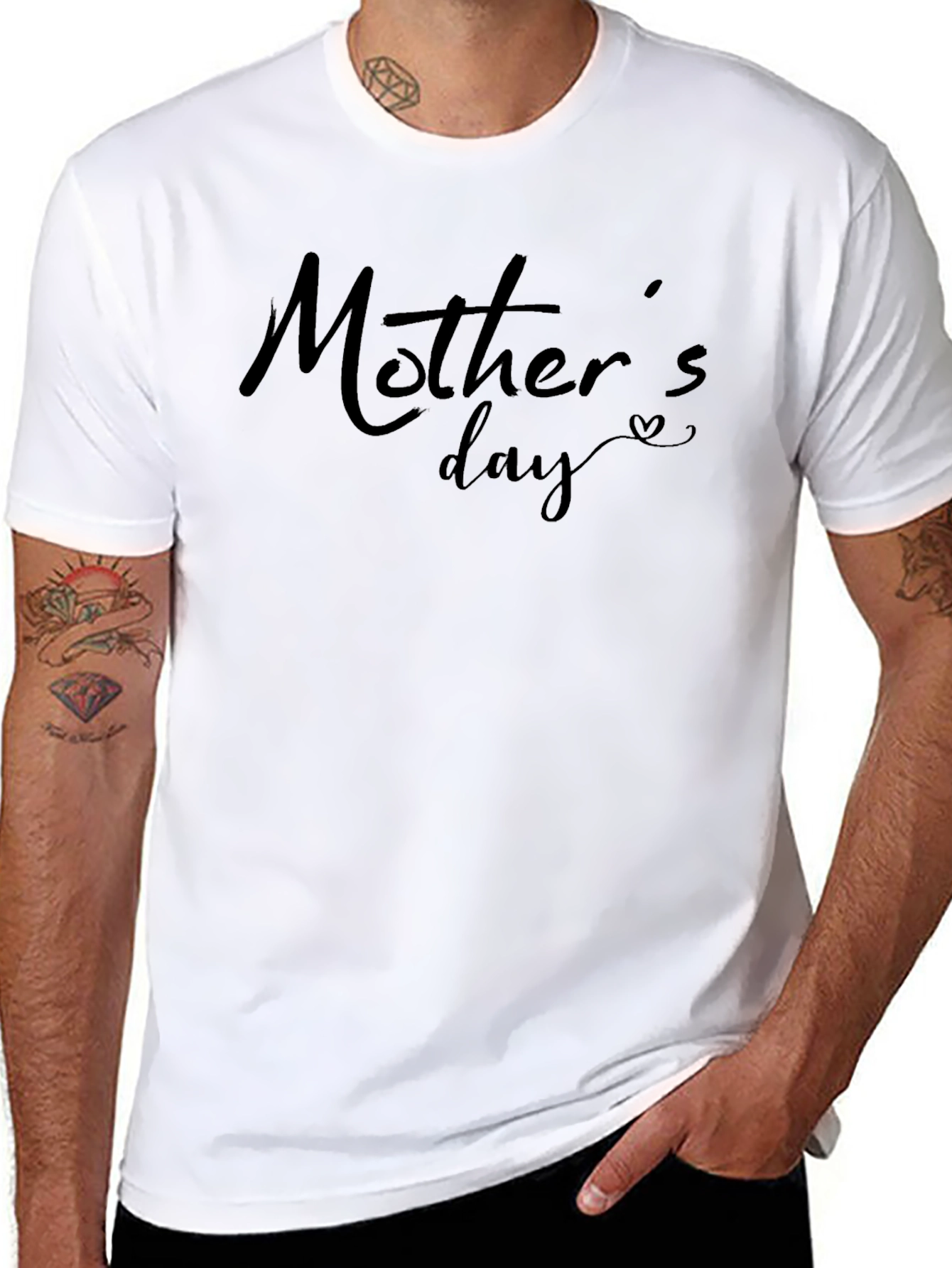 Mothers Day Black T-Shirt