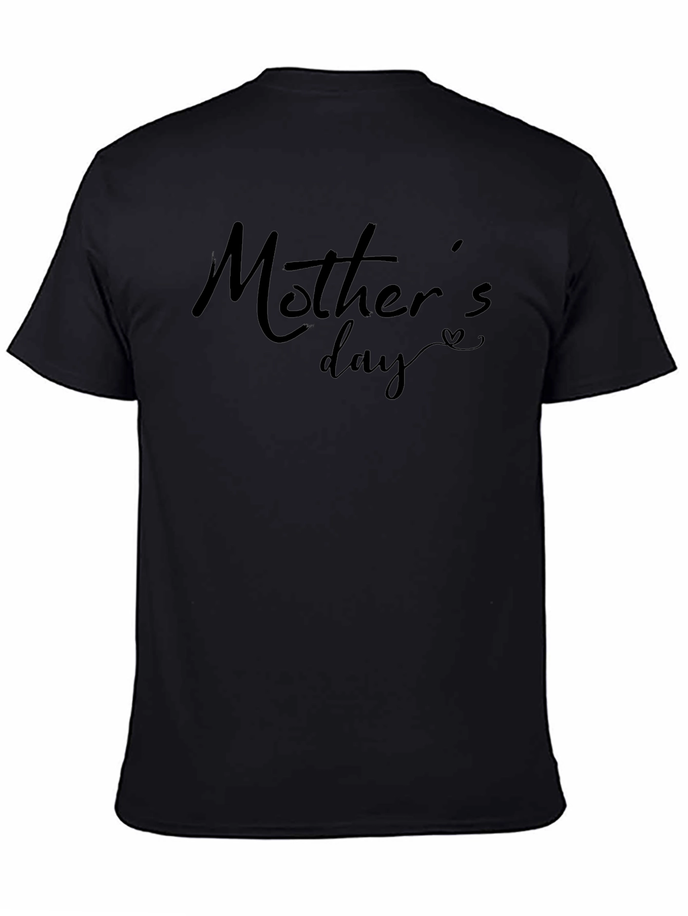 Mothers Day Black T-Shirt