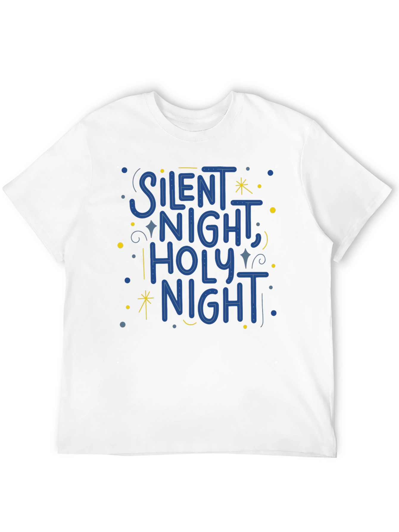 Silent Night Holiday Graphic Tee