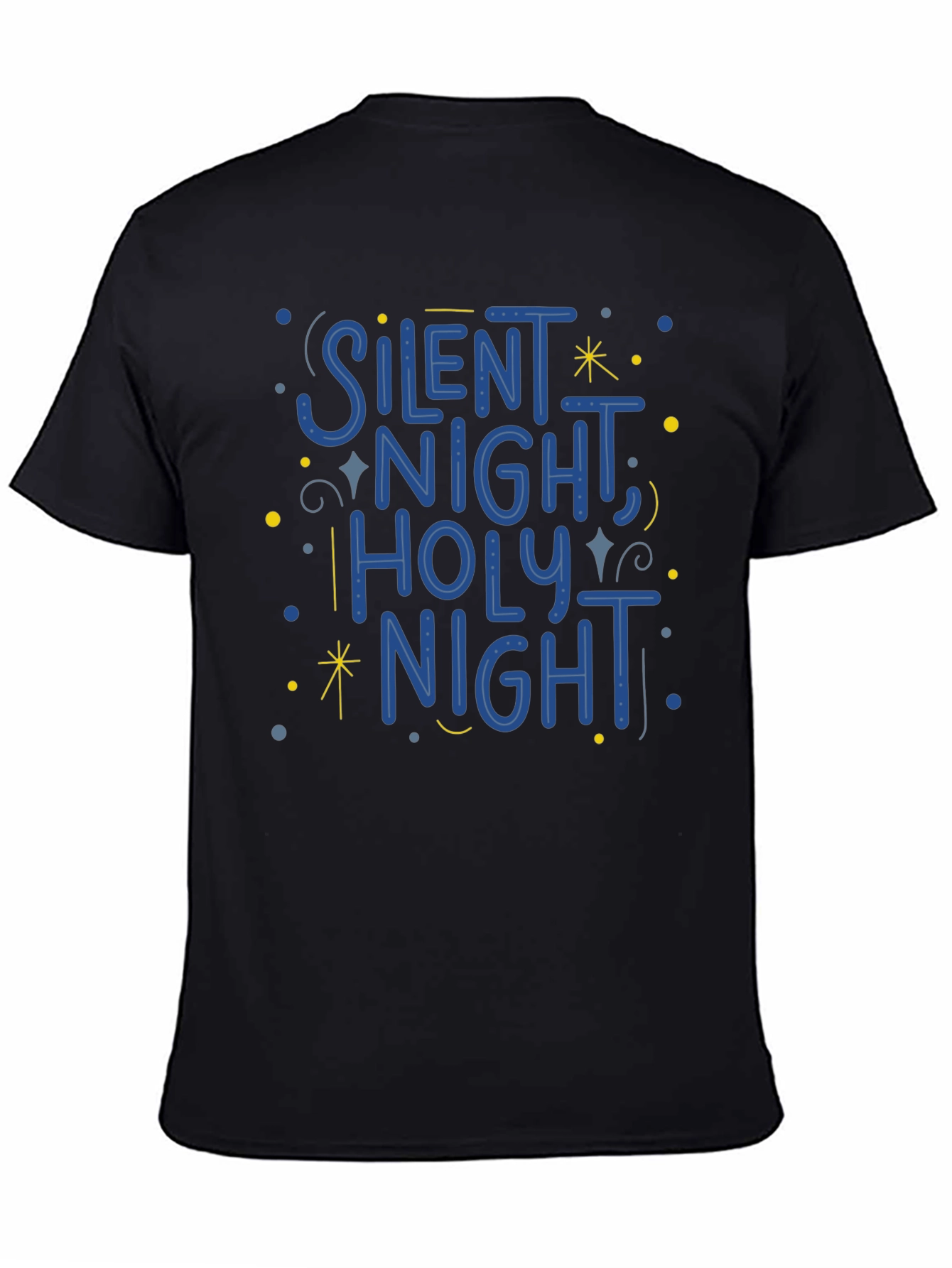 Silent Night Holiday Graphic Tee