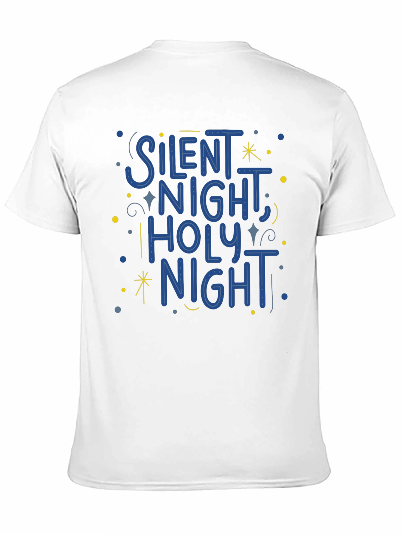 Silent Night Holiday Graphic Tee