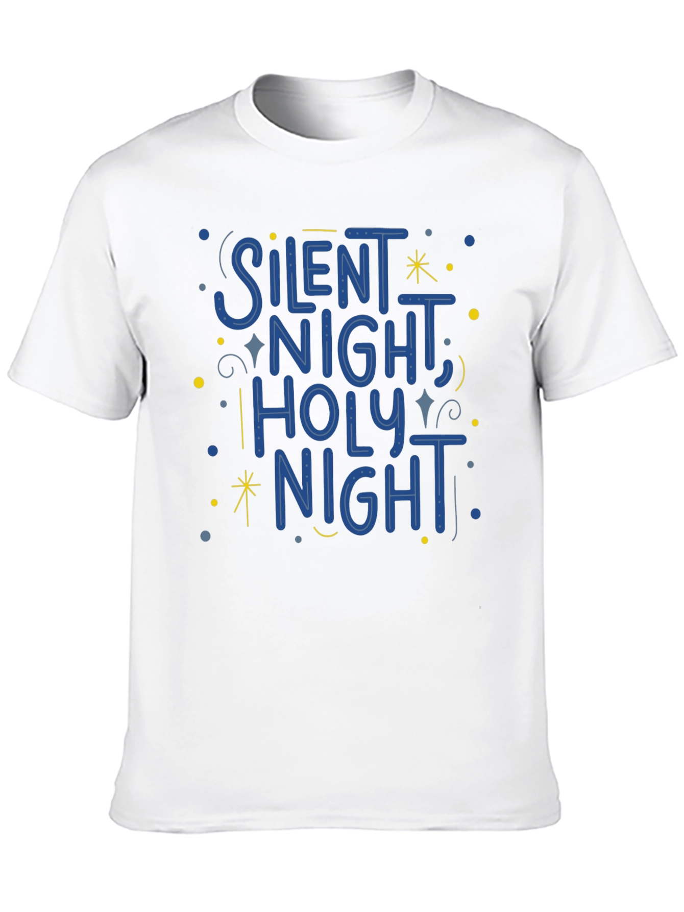 Silent Night Holiday Graphic Tee