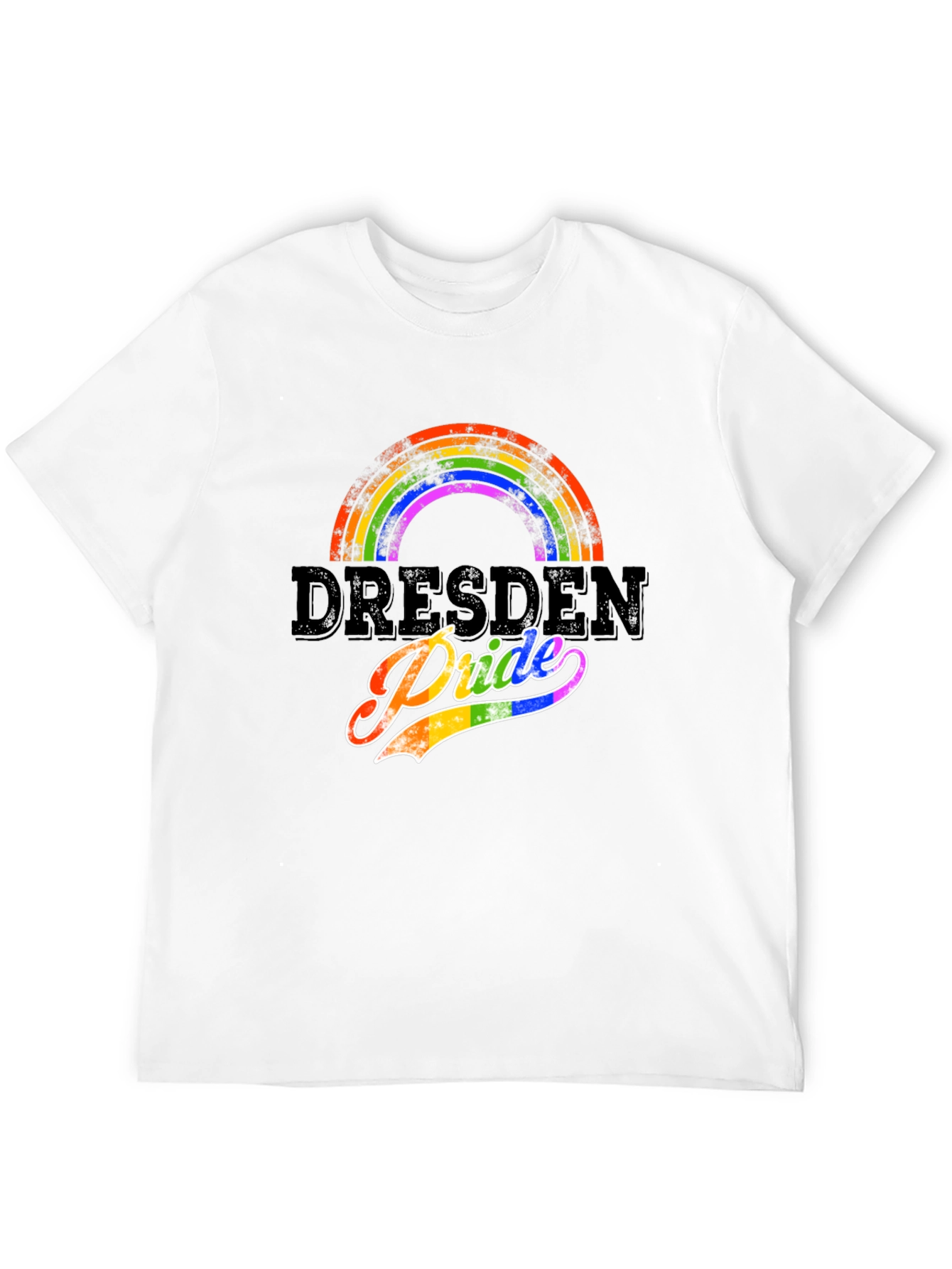 Dresden Pride Rainbow Graphic T-Shirt